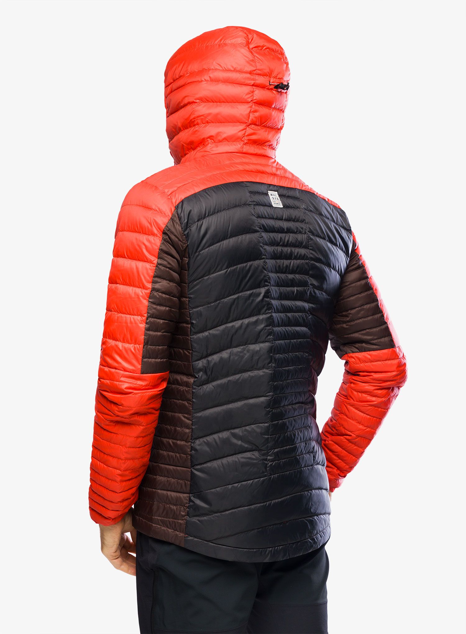 Пуховик Maloja Almaj - fire red multi