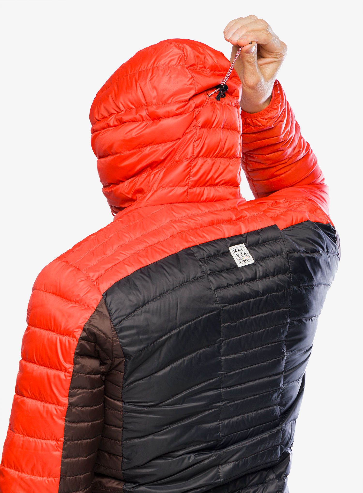 Пуховик Maloja Almaj - fire red multi