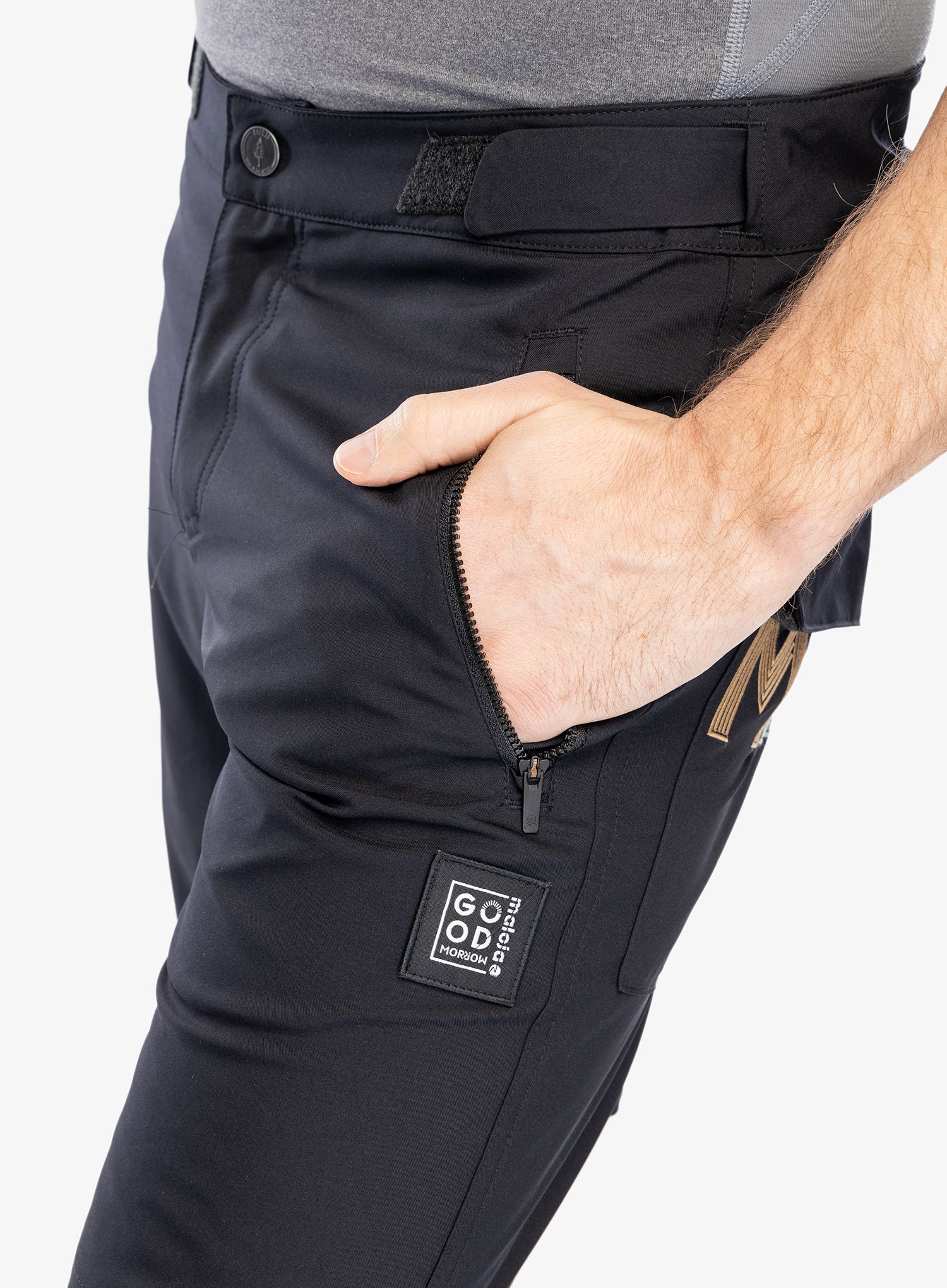 Велошорти Maloja Bardin - deep black multi