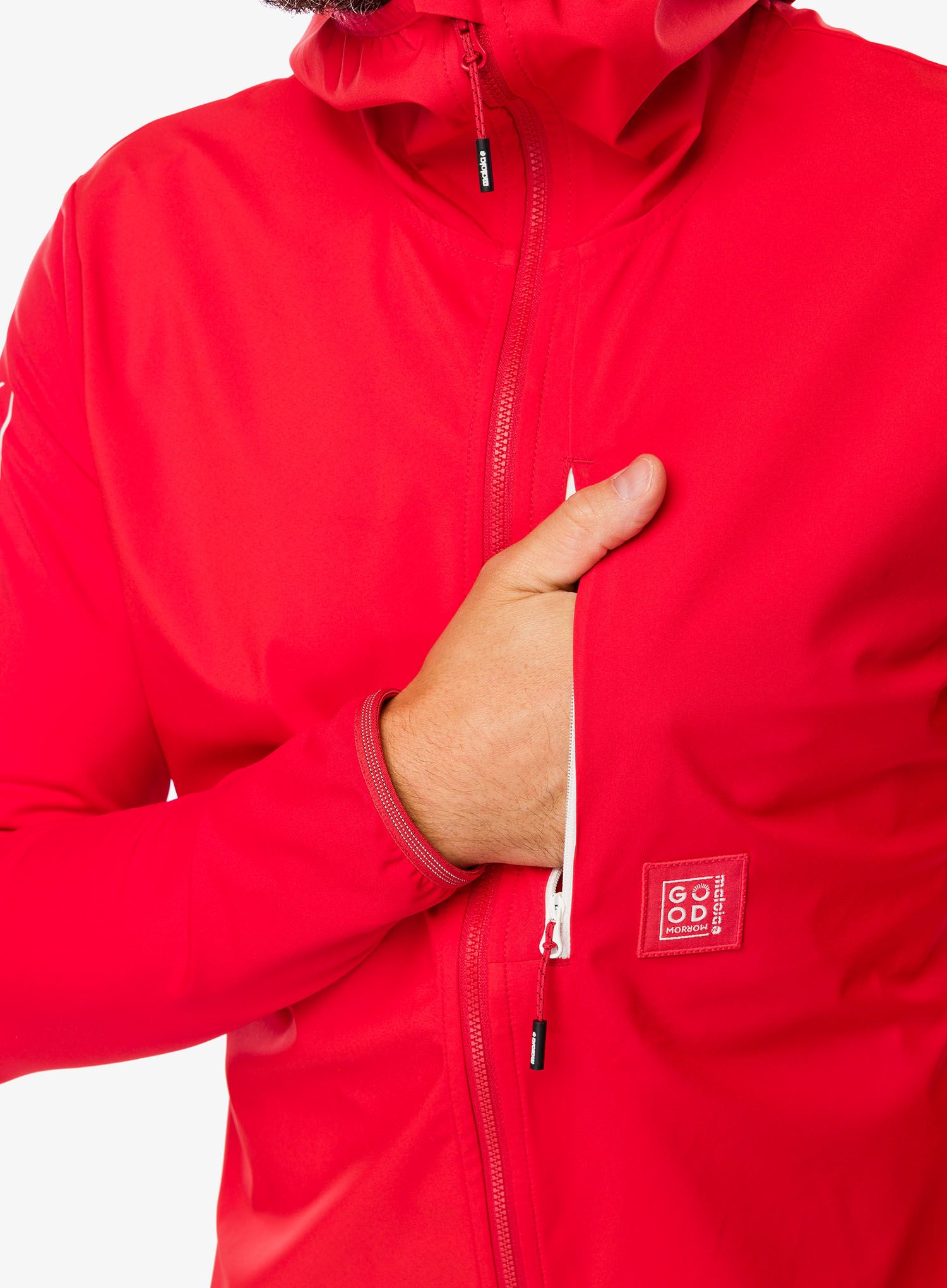Куртка softshell Maloja Beifuss - fire red