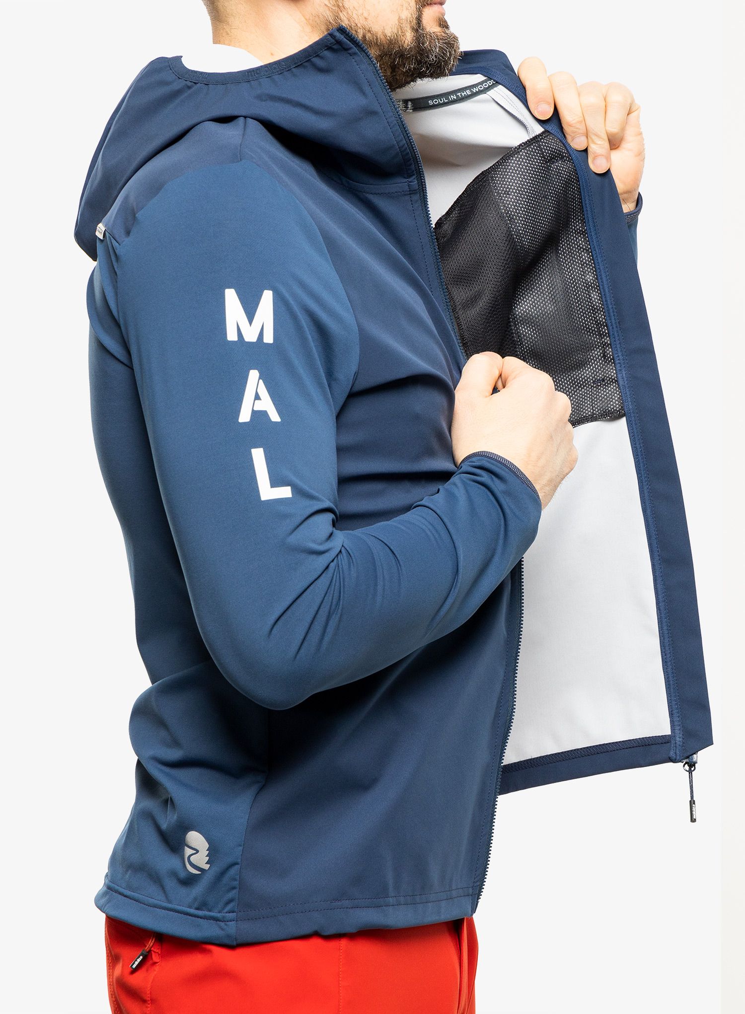 Куртка softshell Maloja Beifuss - midngt