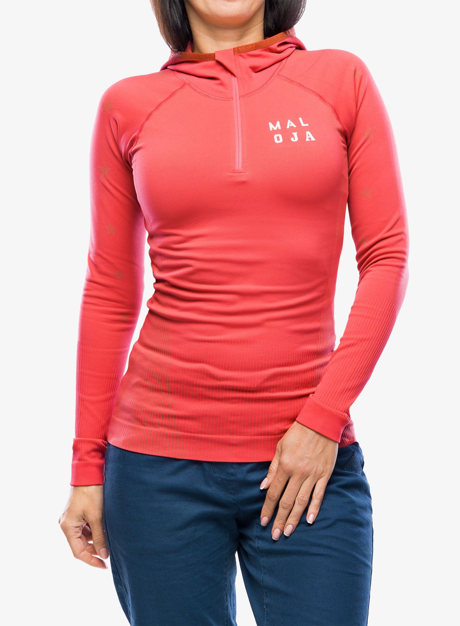 Кофта жіноча Maloja Blaumeise - raspberry