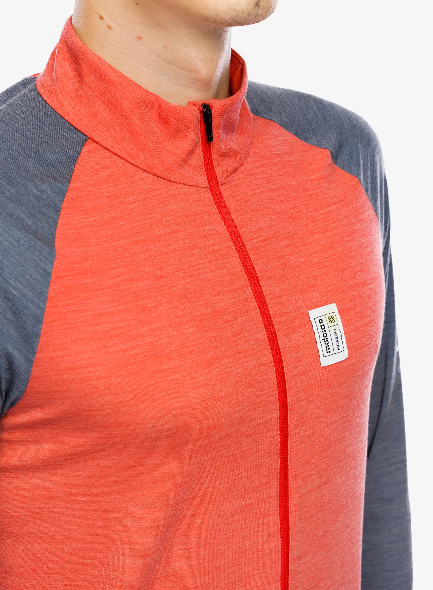 Кофта Maloja Bogone - fire red multi