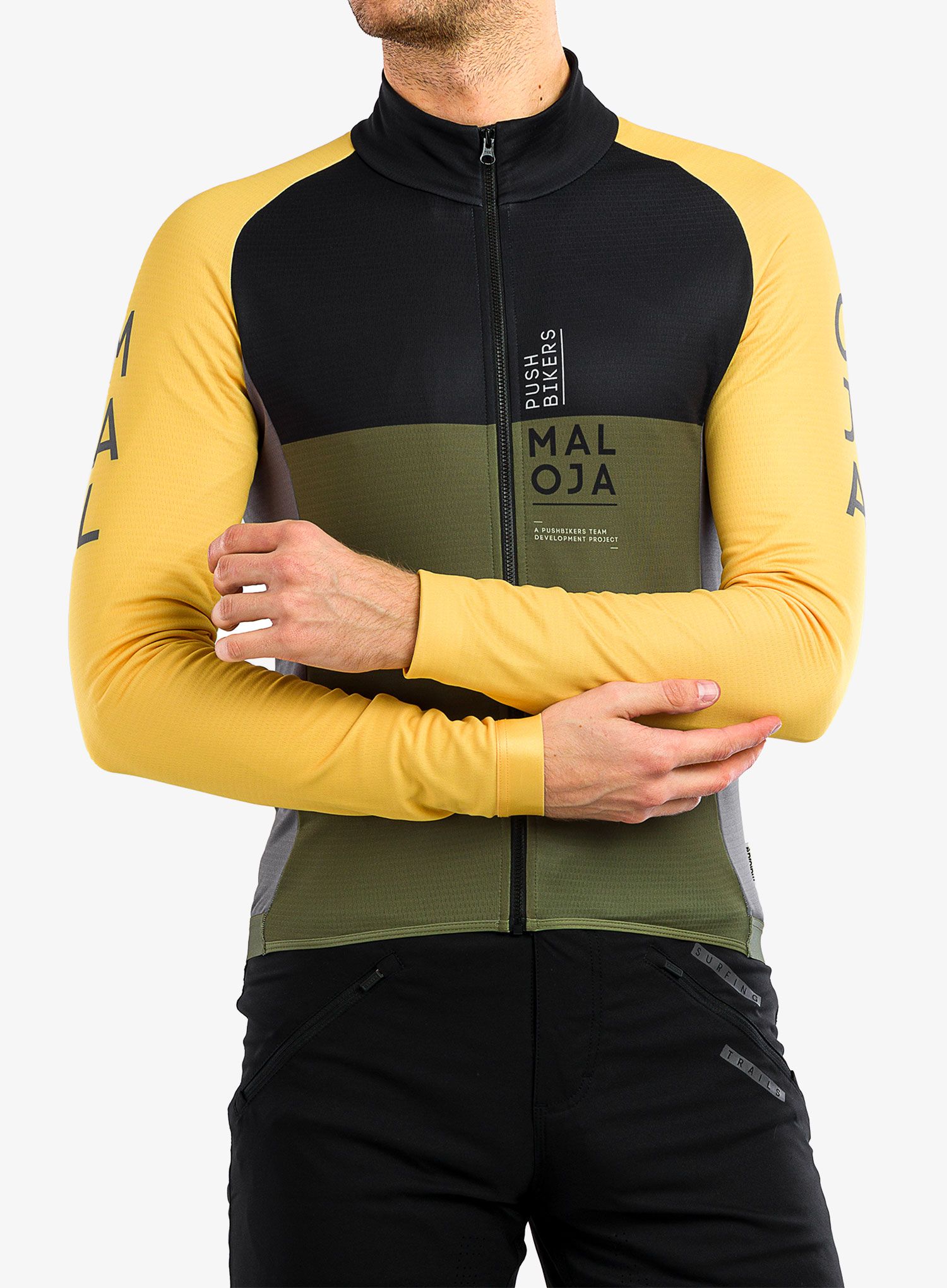 Велокофта Maloja Cagno - moss multi
