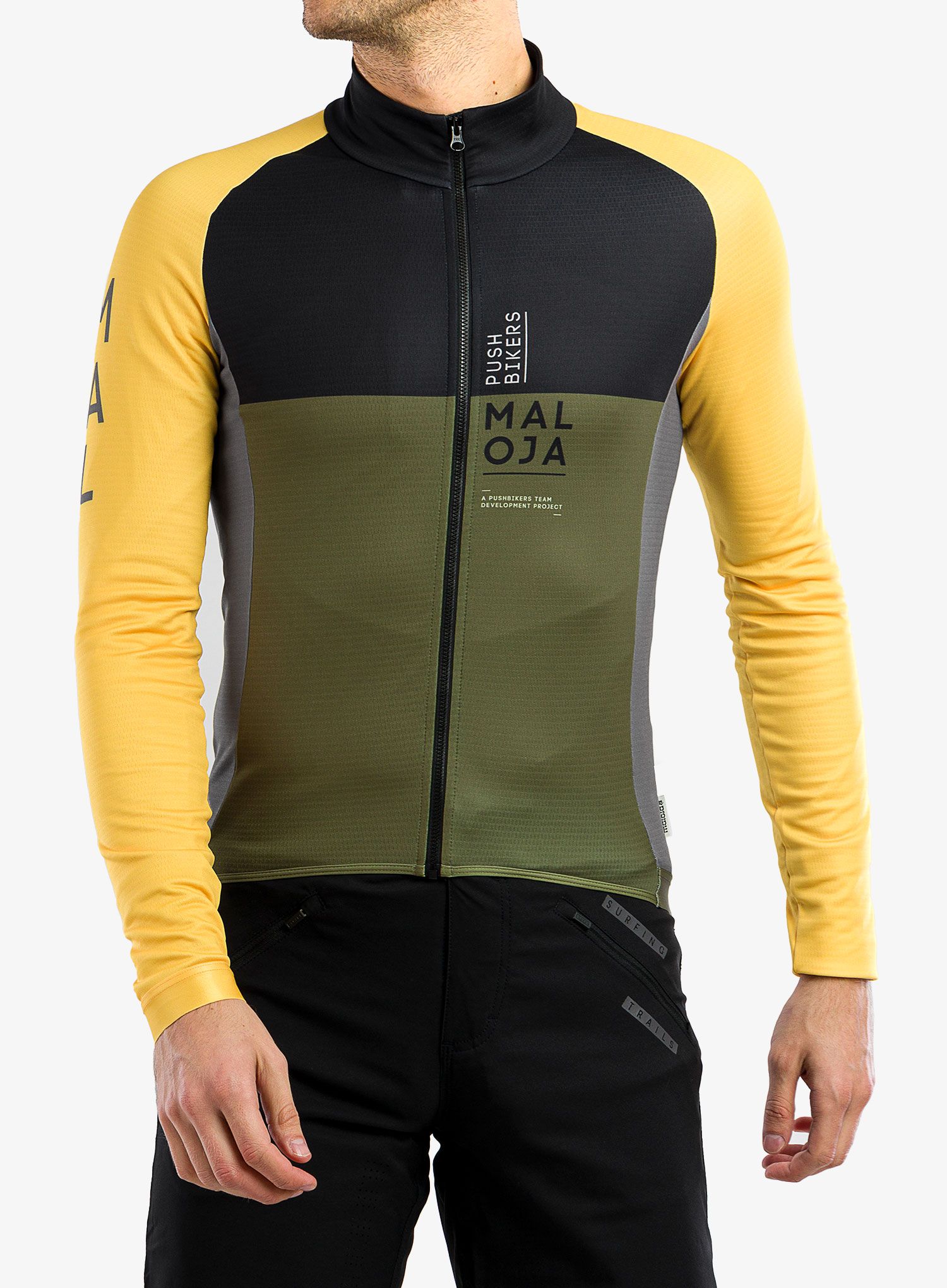 Велокофта Maloja Cagno - moss multi