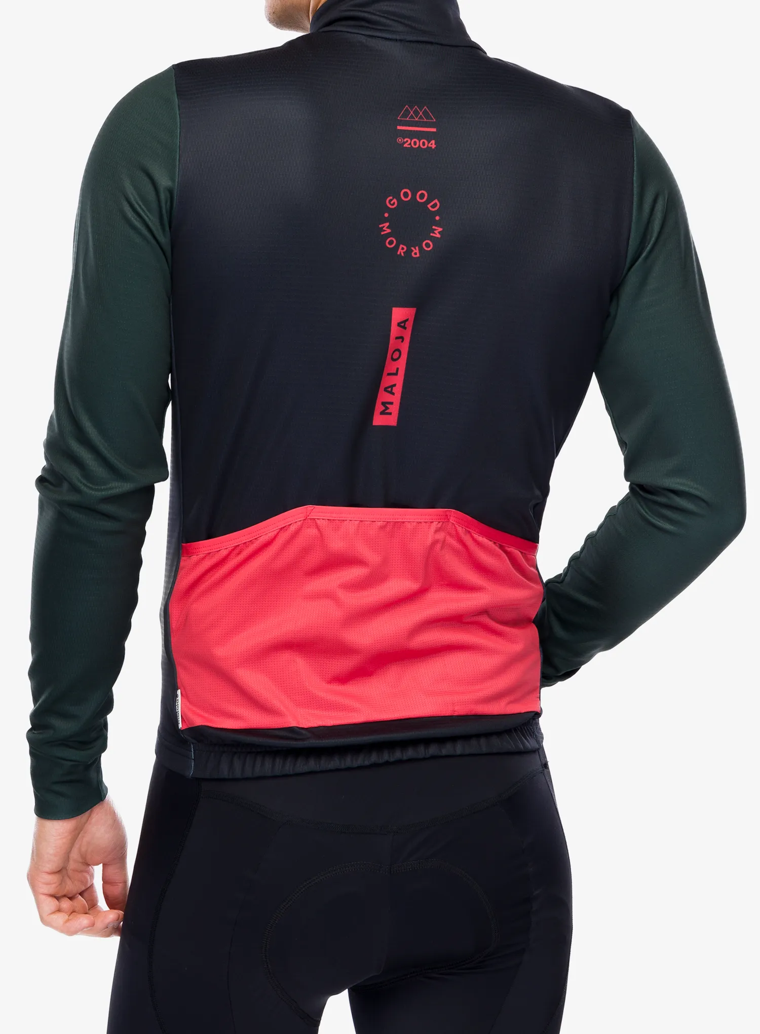 Велокофта Maloja Grumes 1/1 - deep black