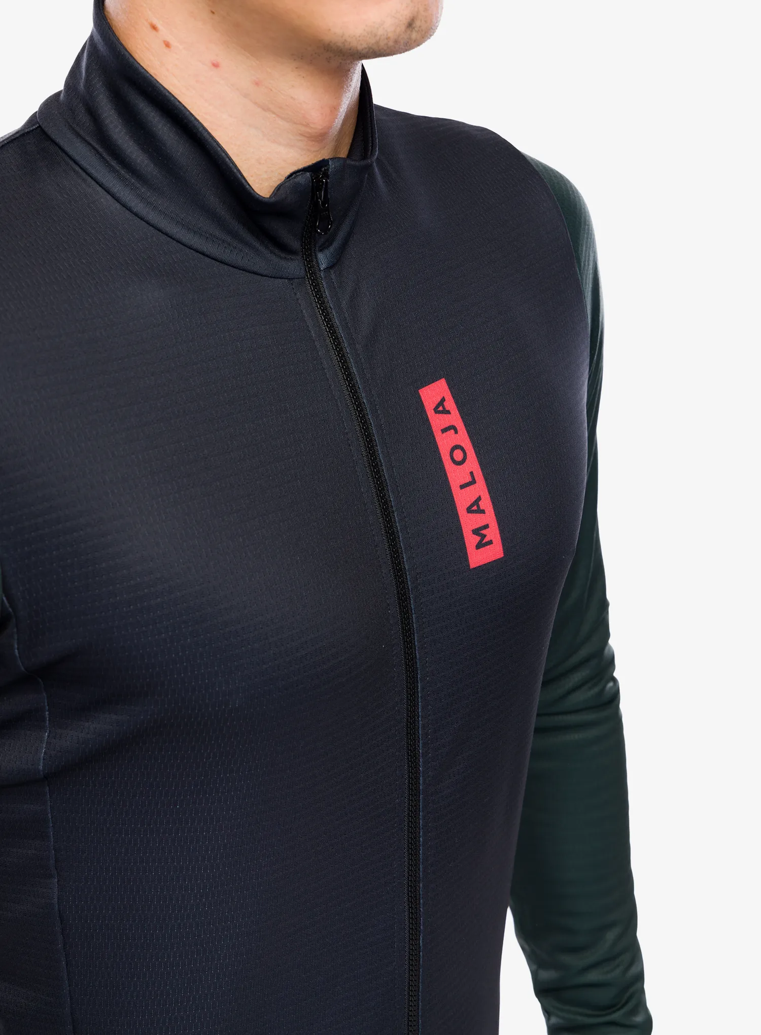 Велокофта Maloja Grumes 1/1 - deep black