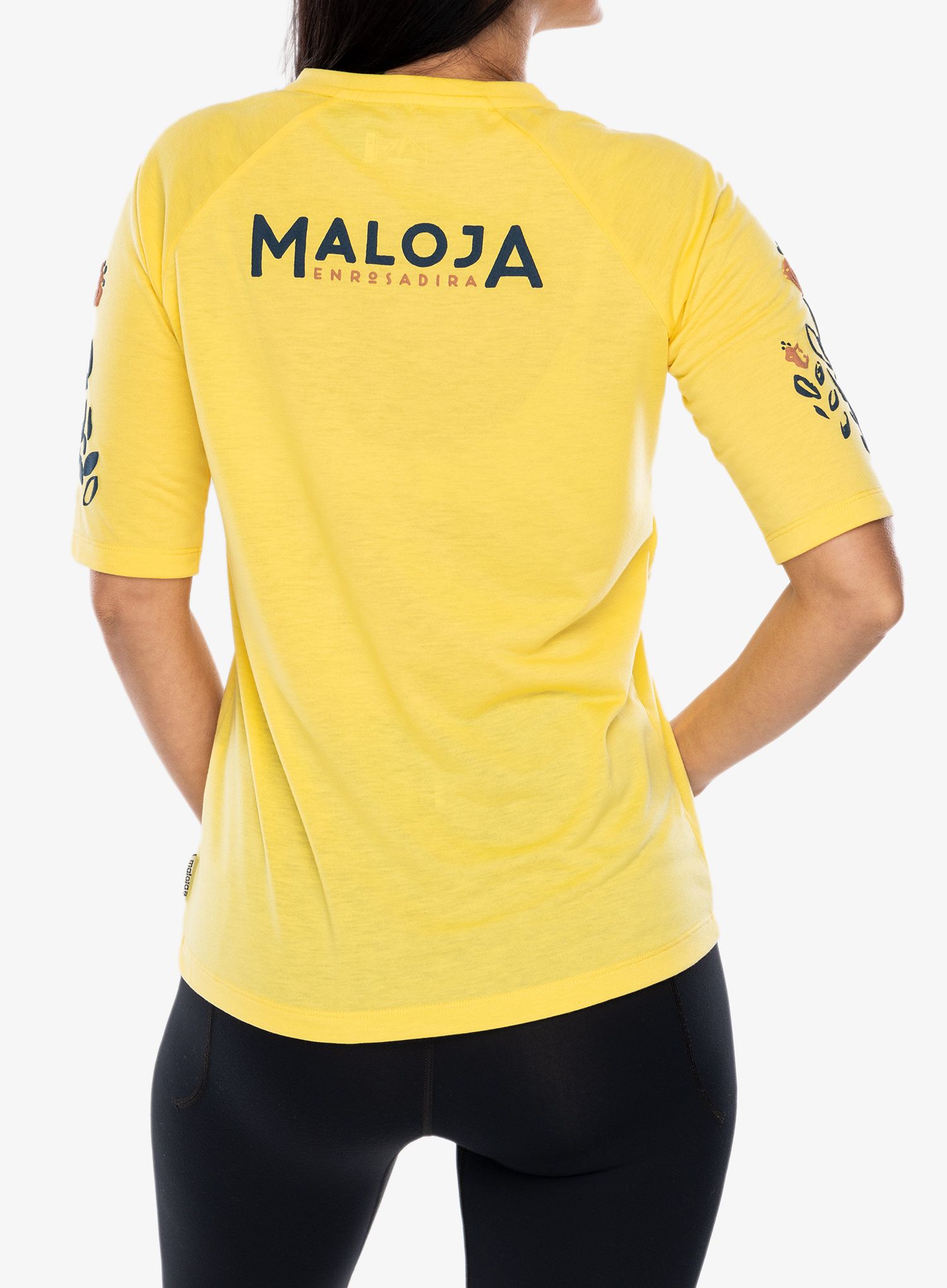 Футболка ендуро Maloja Holunder - sun