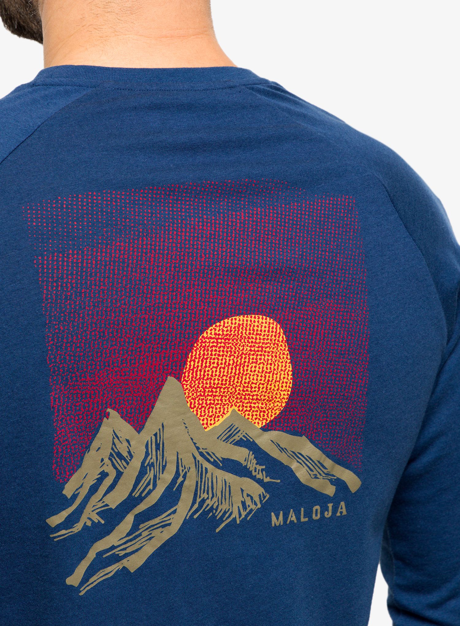 Футболка з довгими рукавами Maloja Kernichi - midnight
