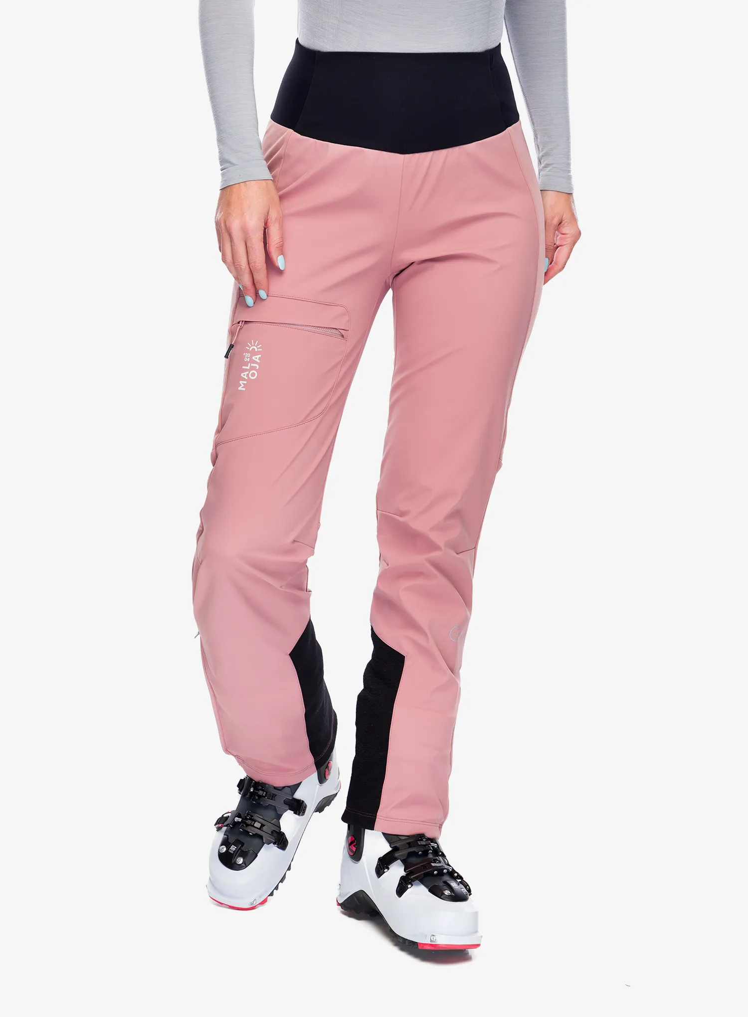 Штани softshell жіночі Maloja Losegg - mauve