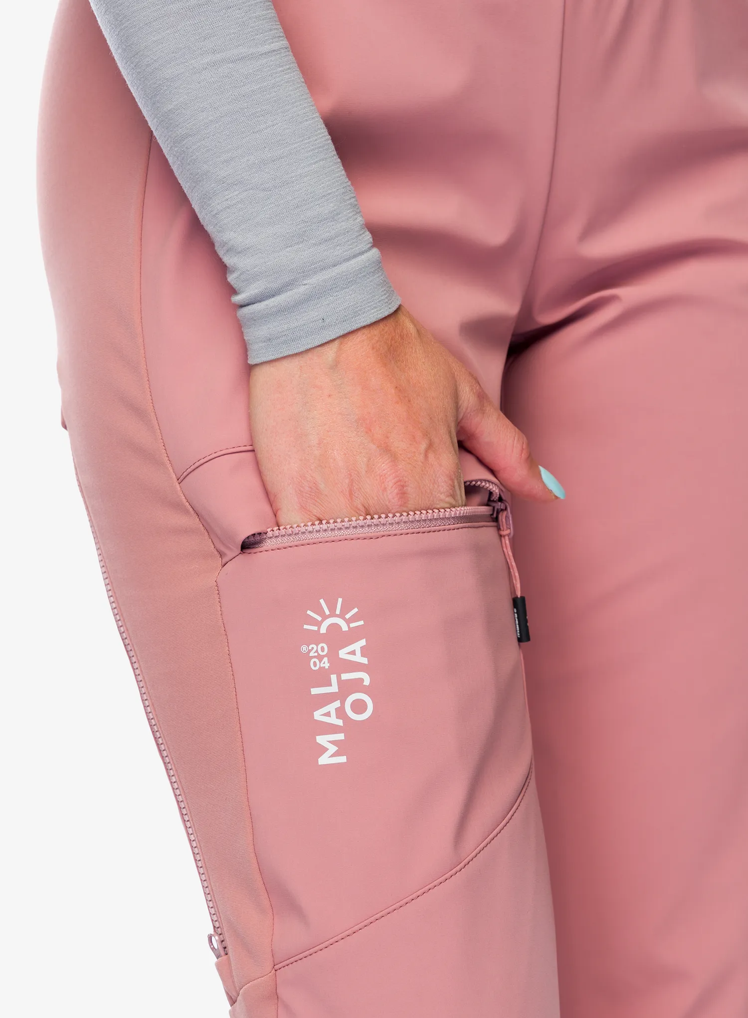 Штани softshell жіночі Maloja Losegg - mauve