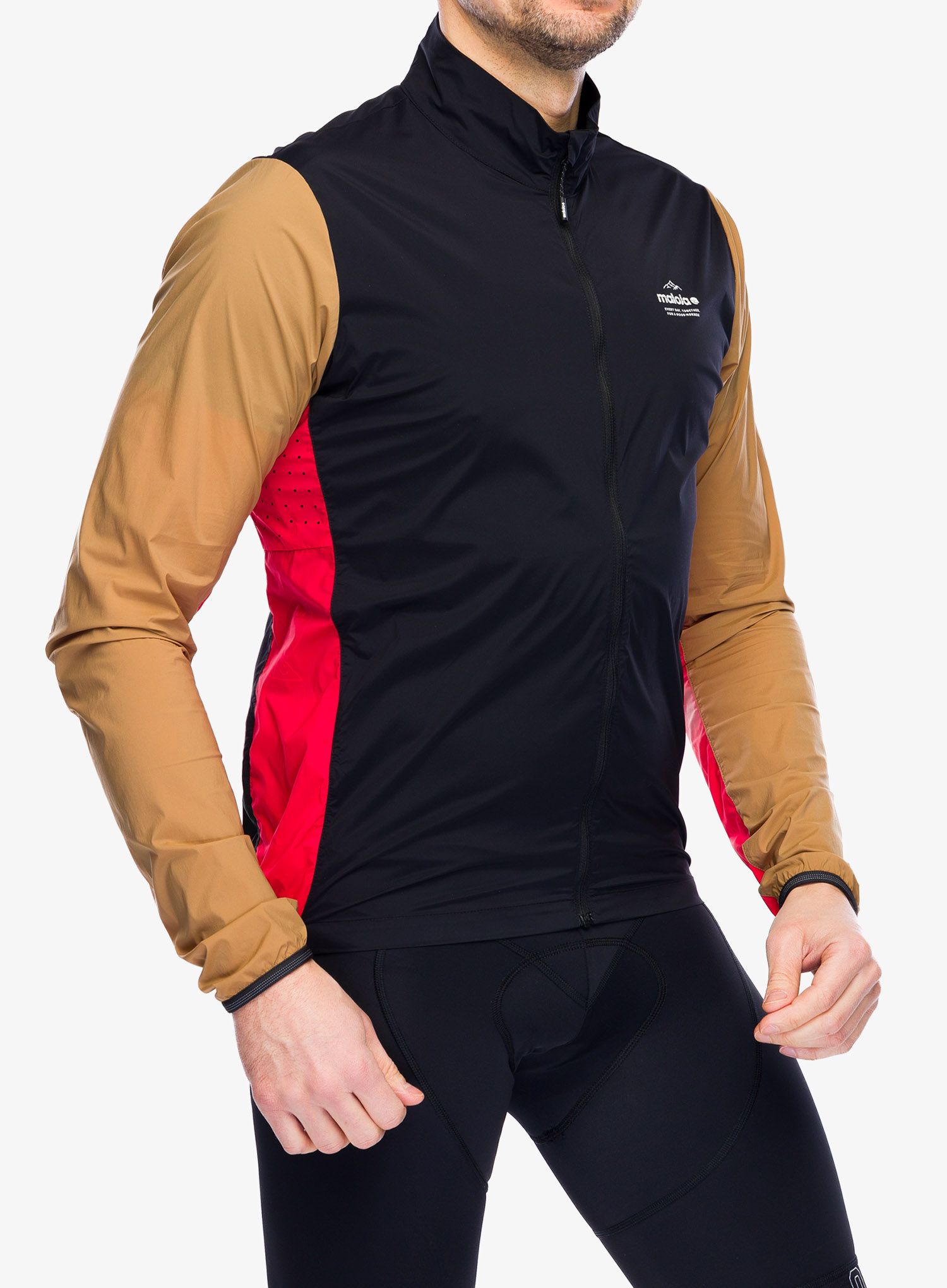 Велокуртка Maloja MaxM. Jacket - deep black multi