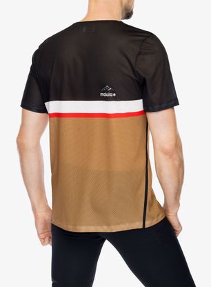 Футболка для бігу Maloja Mayo 1/2 - deep black multi