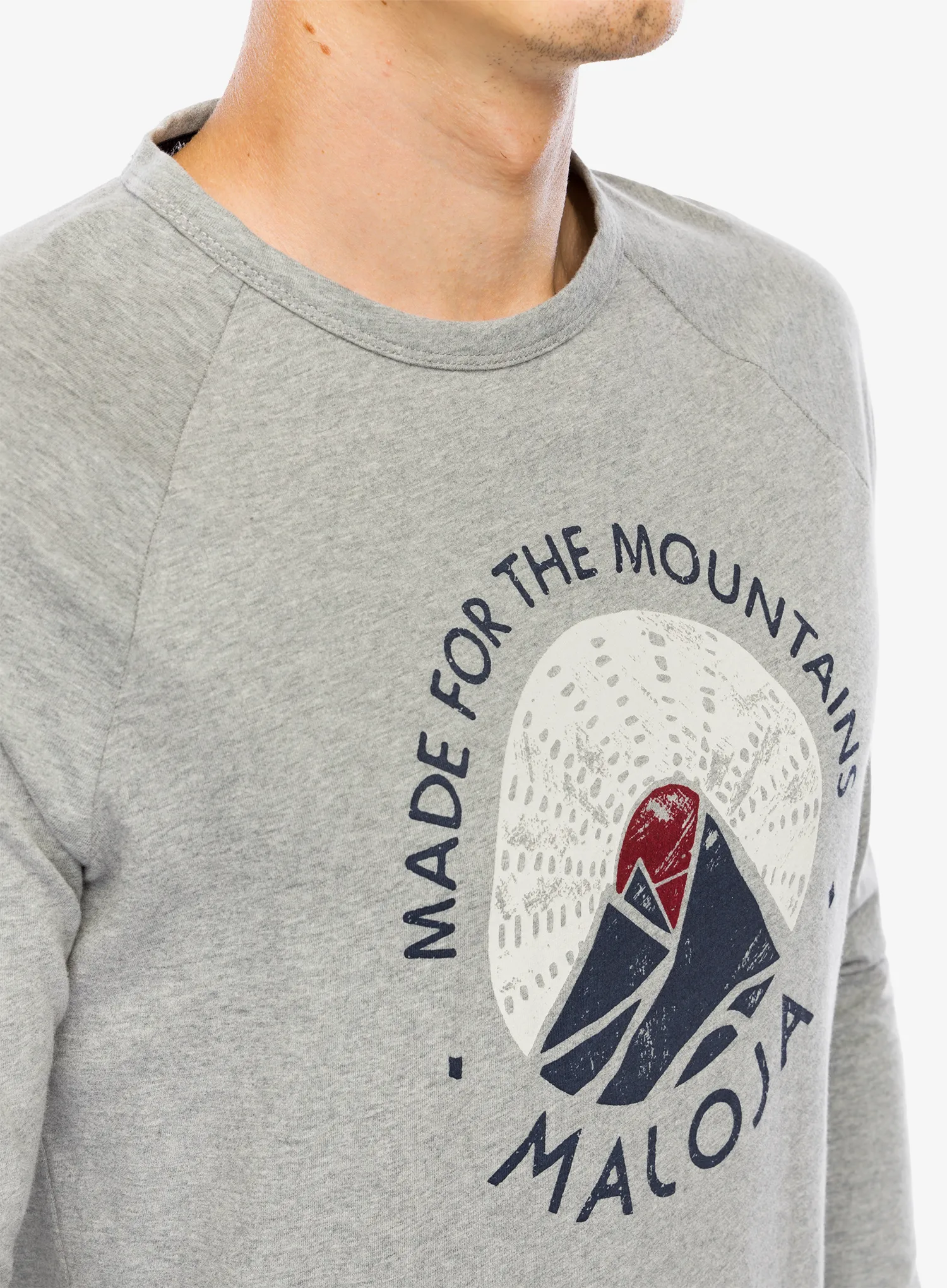 Кофта Maloja Samdrup - grey melange