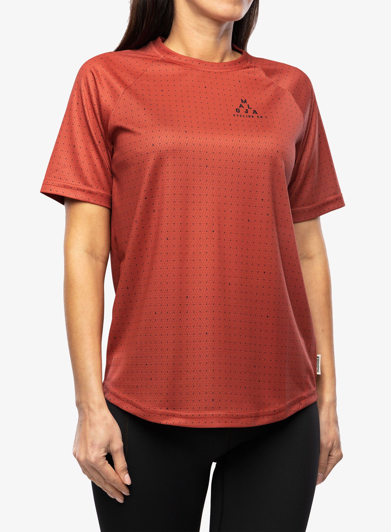 Жіноча велофутболка Maloja Sandling Multi 1/2 - rosehip