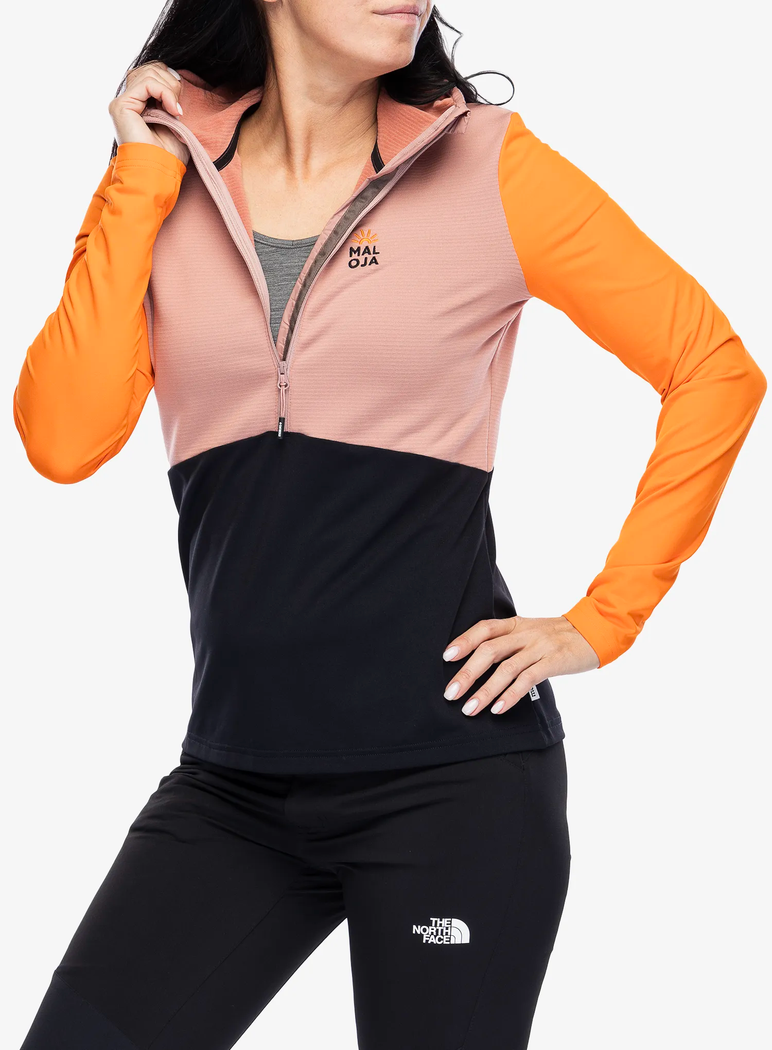 Кофта жіноча Maloja Schio - mauve multi