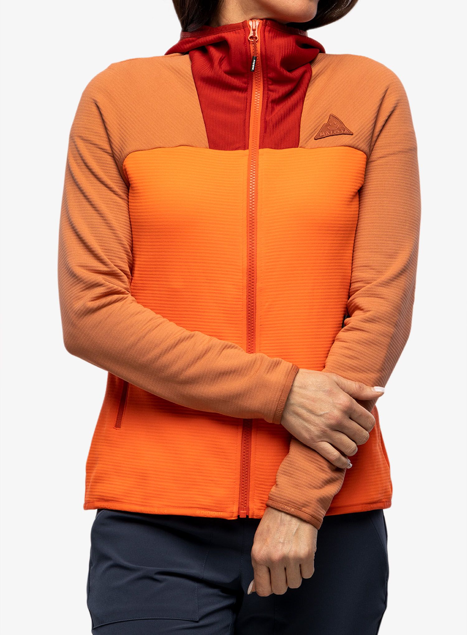 Кофта трекінгова жіноча Maloja Sunflower - glow multi
