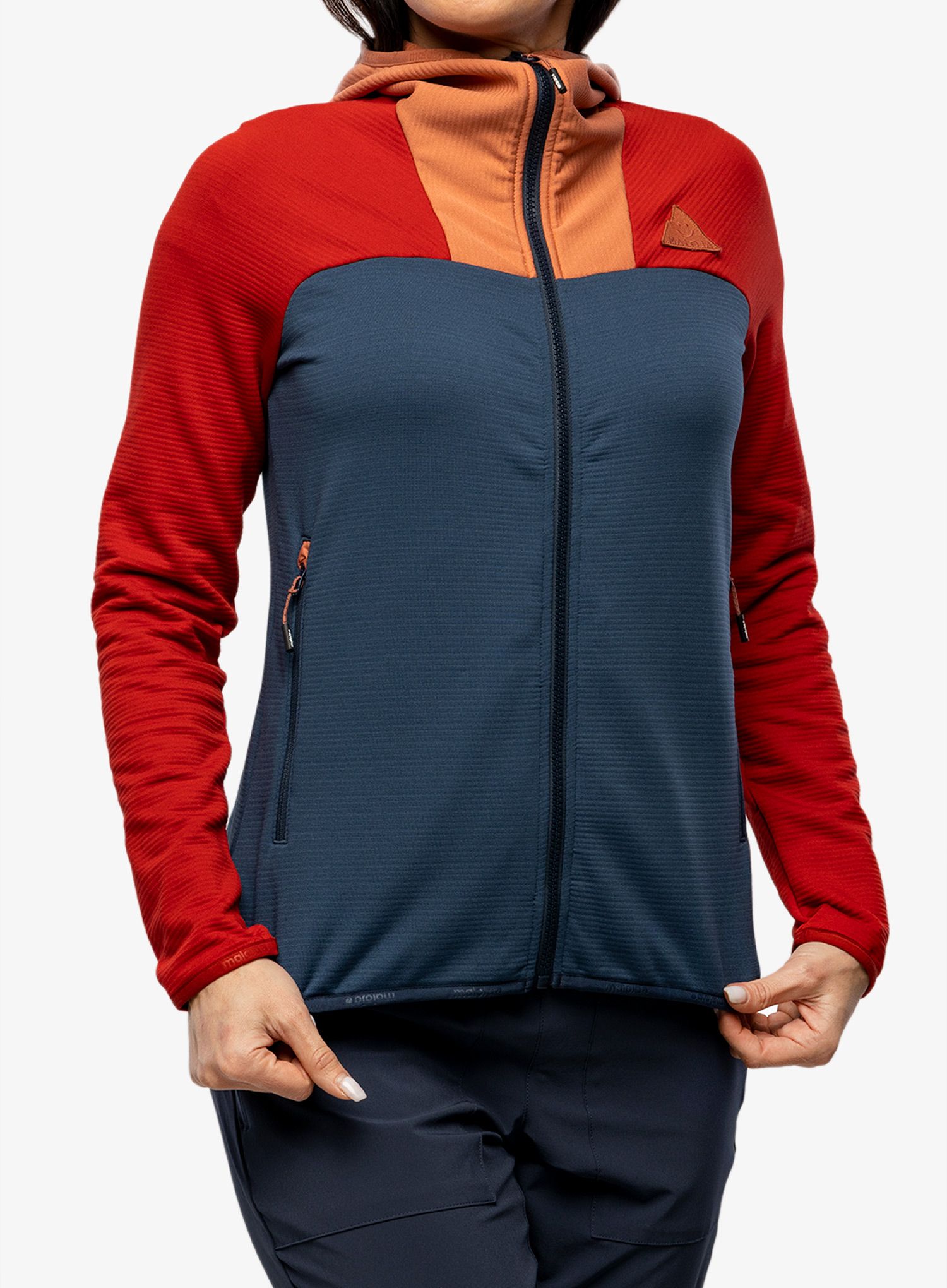 Кофта трекінгова жіноча Maloja Sunflower - midnight multi