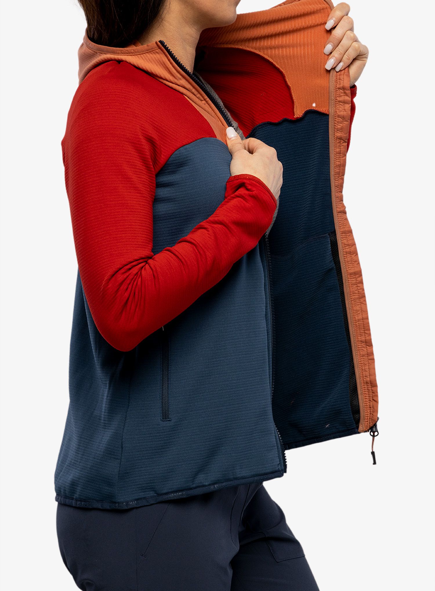 Кофта трекінгова жіноча Maloja Sunflower - midnight multi