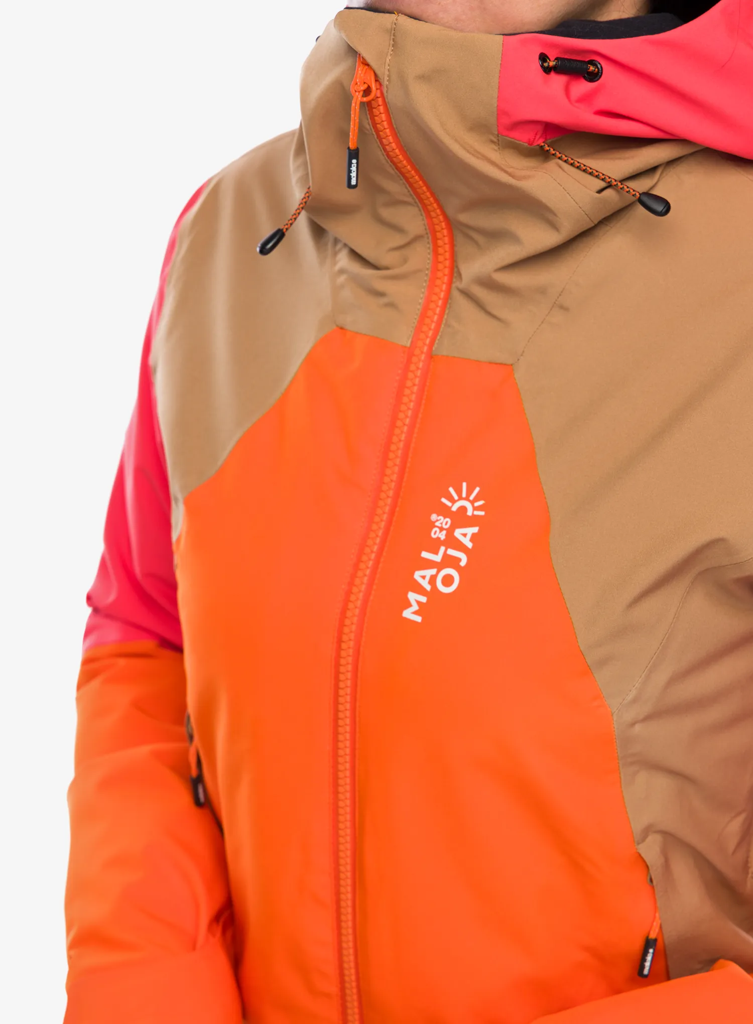 Куртка лижна жіноча Maloja Tosc - orange sun