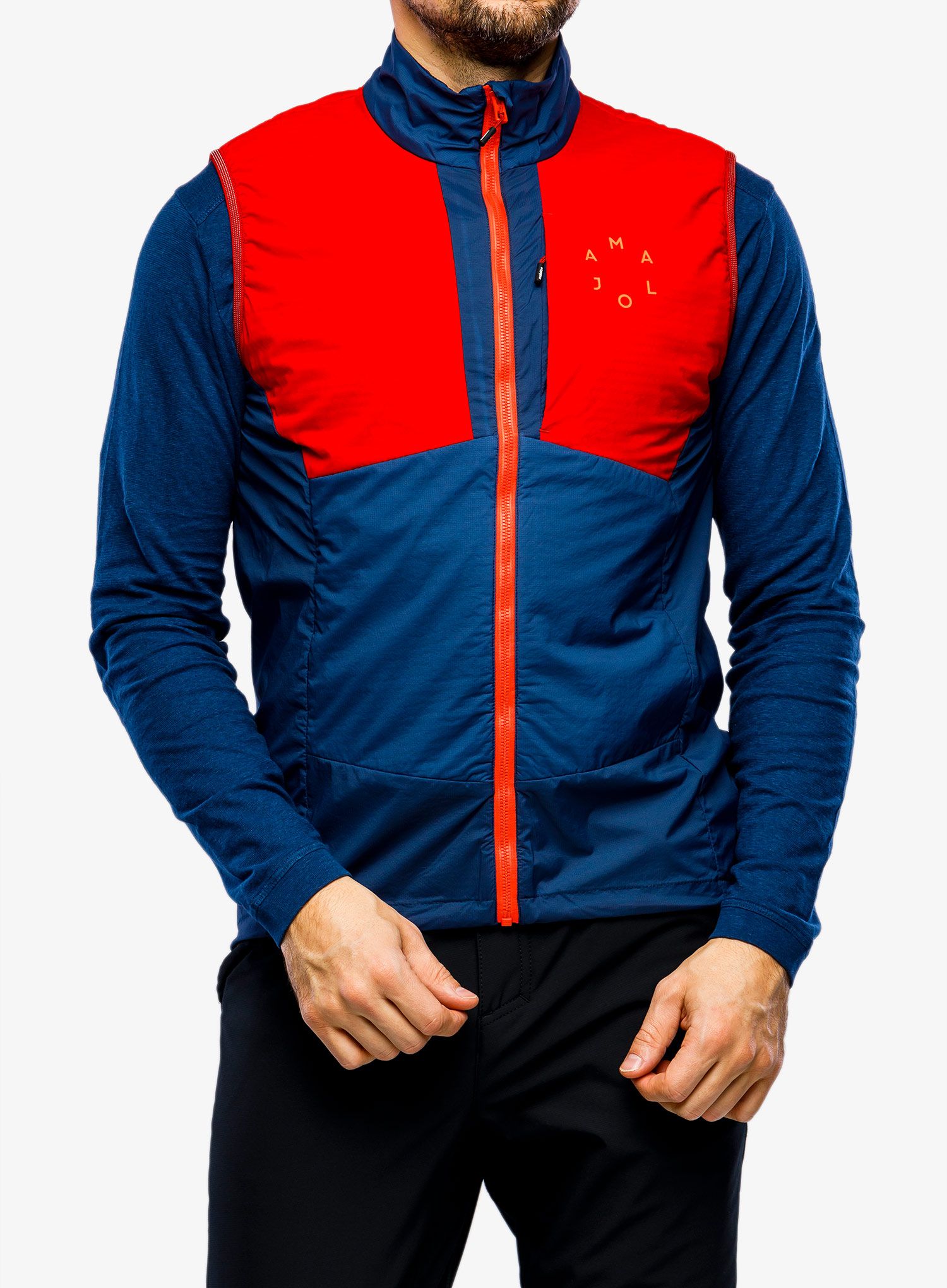Жилет Maloja Weidelgras - midnight multi