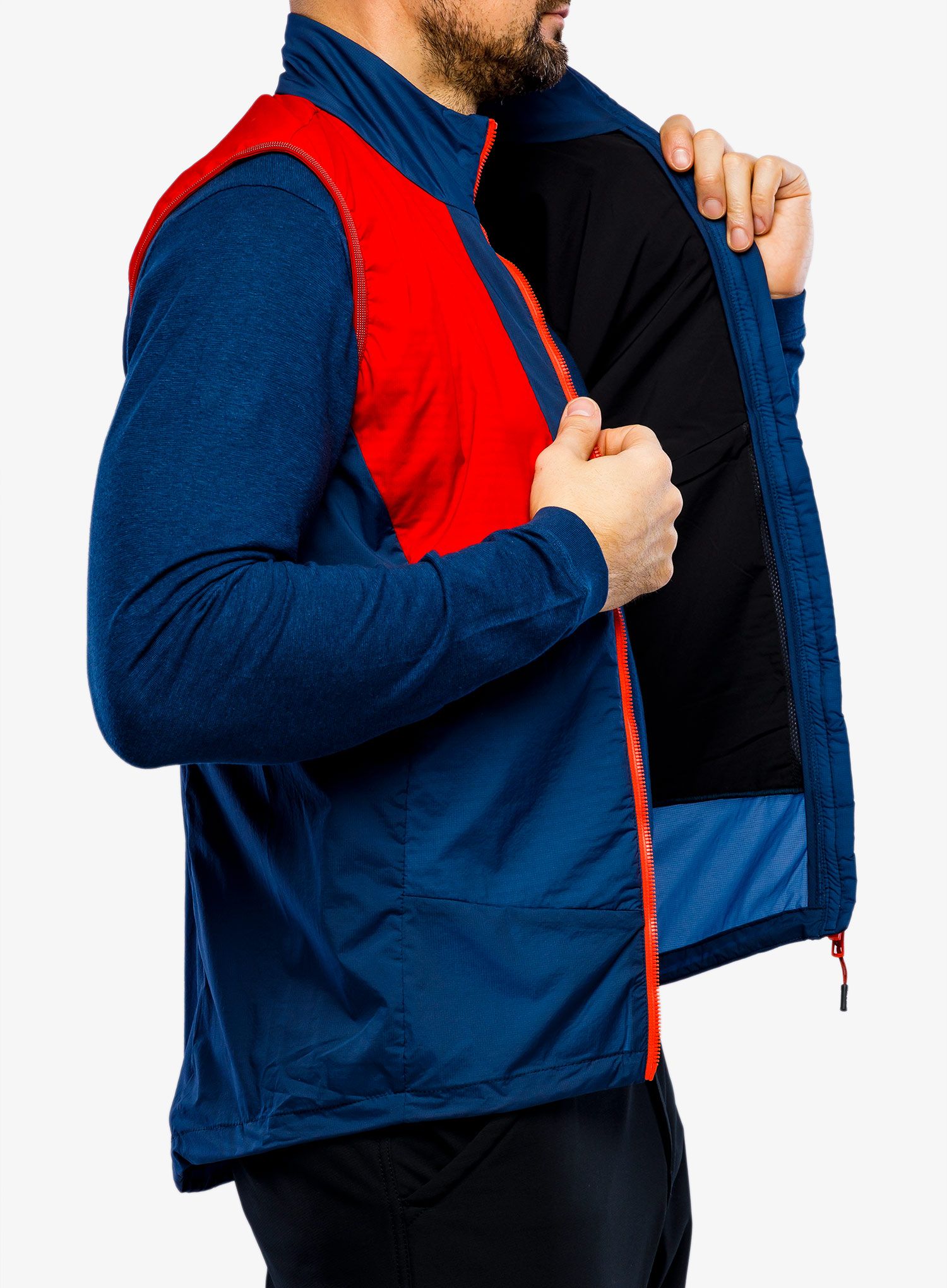 Жилет Maloja Weidelgras - midnight multi