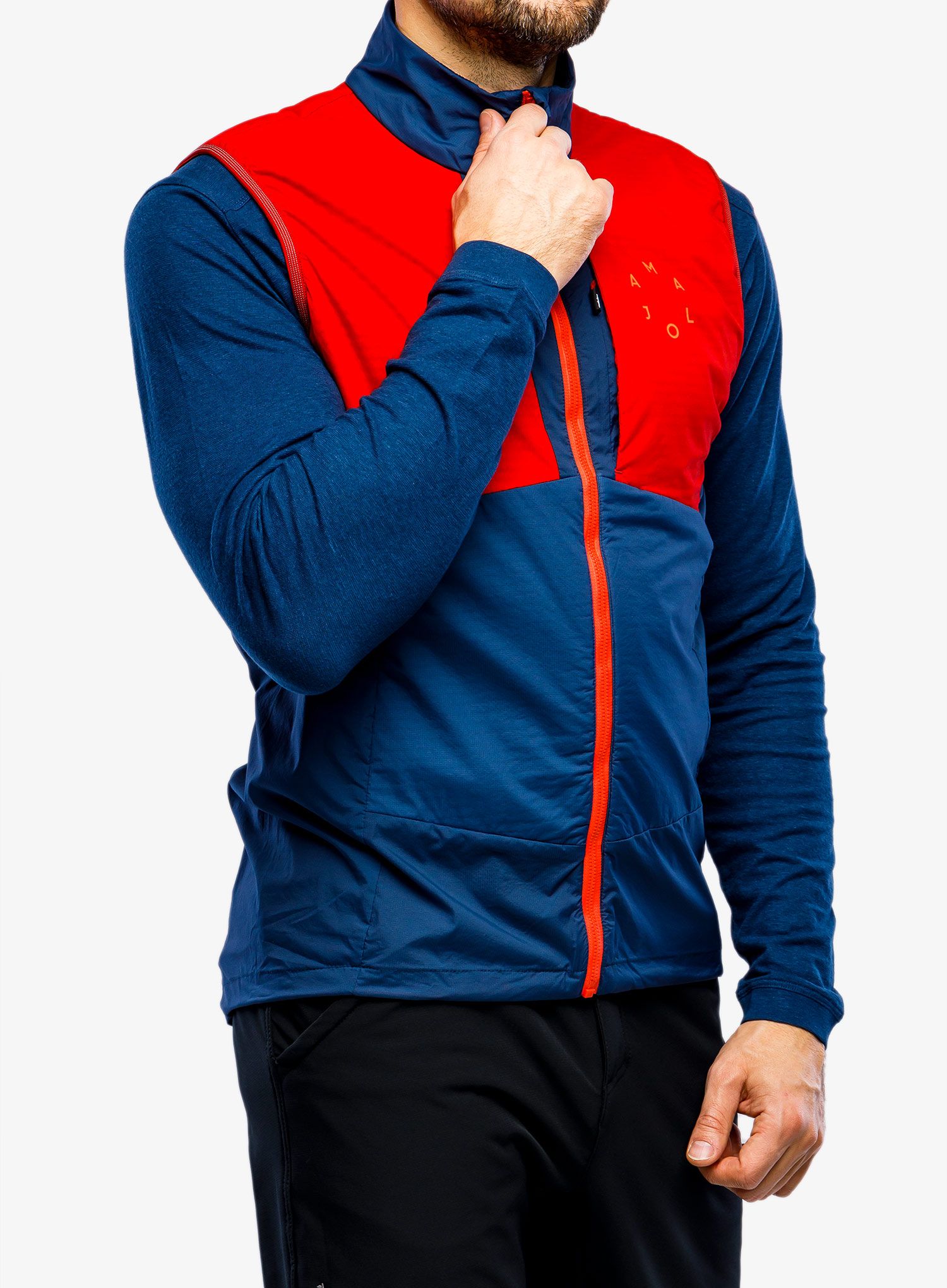 Жилет Maloja Weidelgras - midnight multi