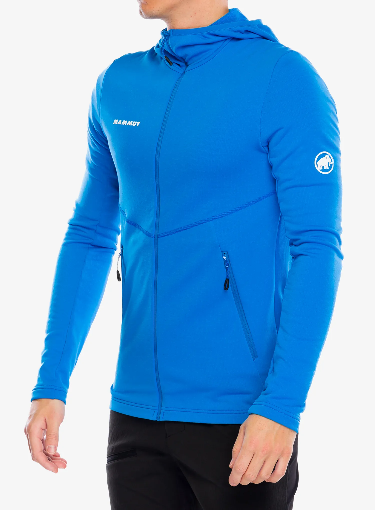 Кофта з каптуром Mammut Aconcagua Light ML Hooded Jacket - glacier blue