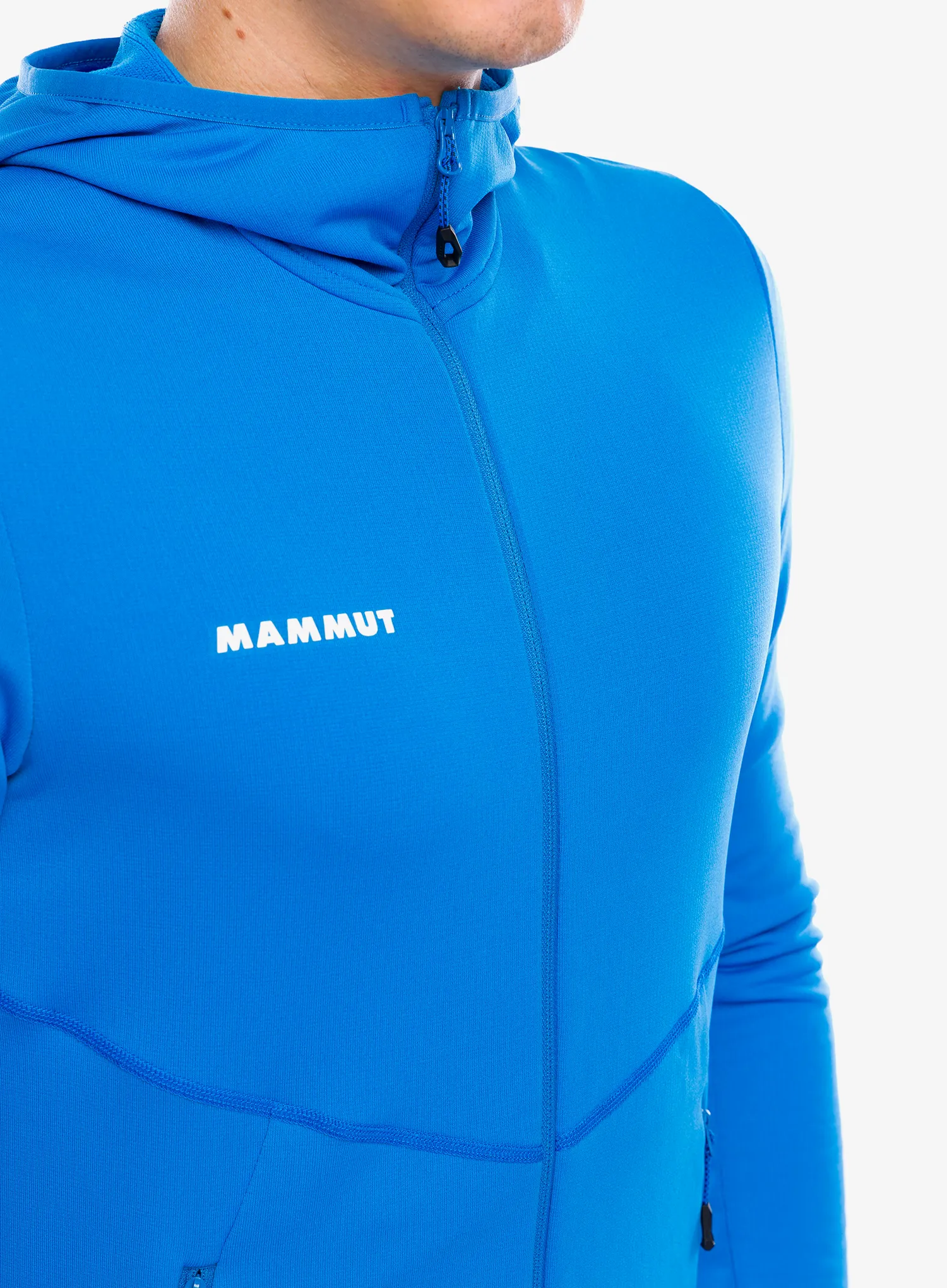 Кофта з каптуром Mammut Aconcagua Light ML Hooded Jacket - glacier blue