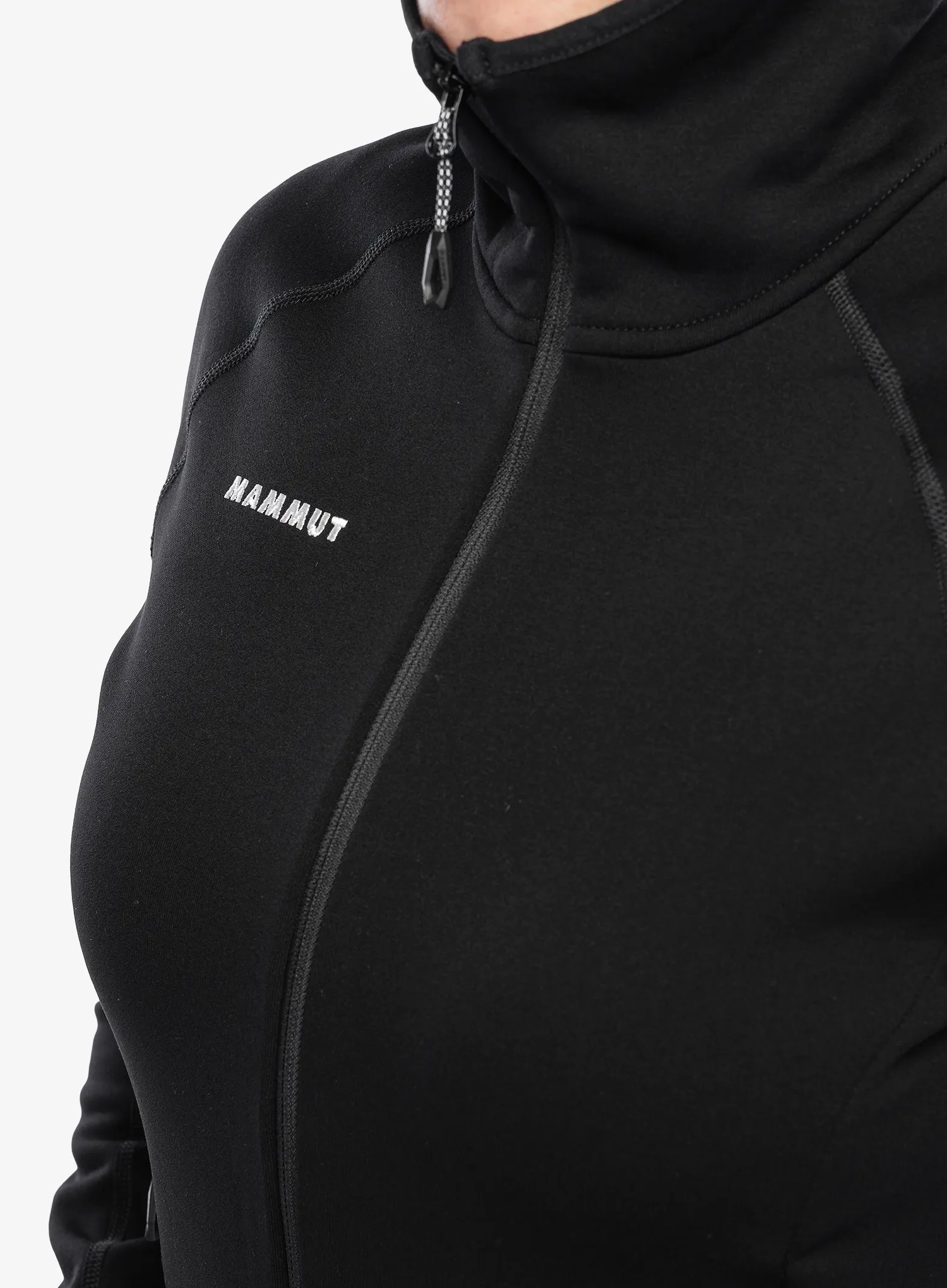 Кофта трекінгова жіноча Mammut Aconcagua ML Hooded Jacket - black
