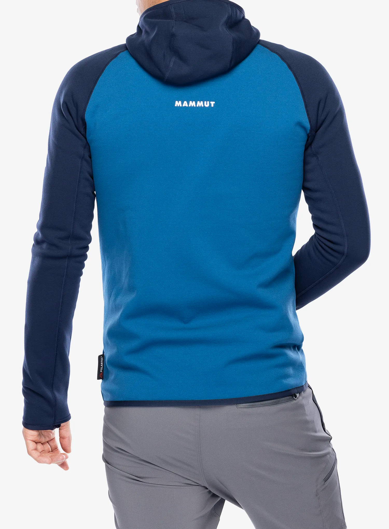 Кофта трекінгова Mammut Aconcagua ML Hooded Jkt - deep ice/marine