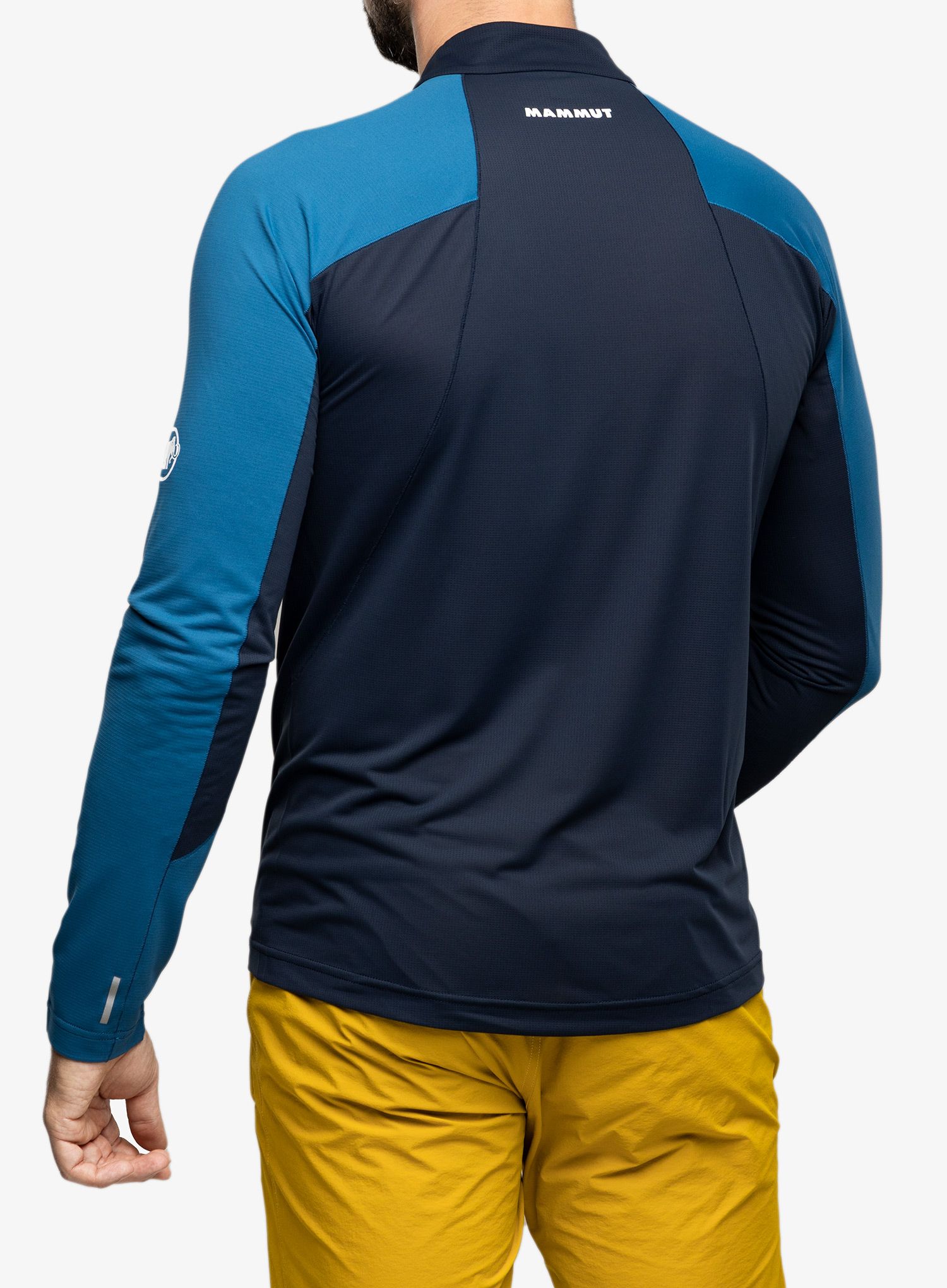 Кофта Mammut Aenergy FL Half Zip Longsleeve - deep ice/marine
