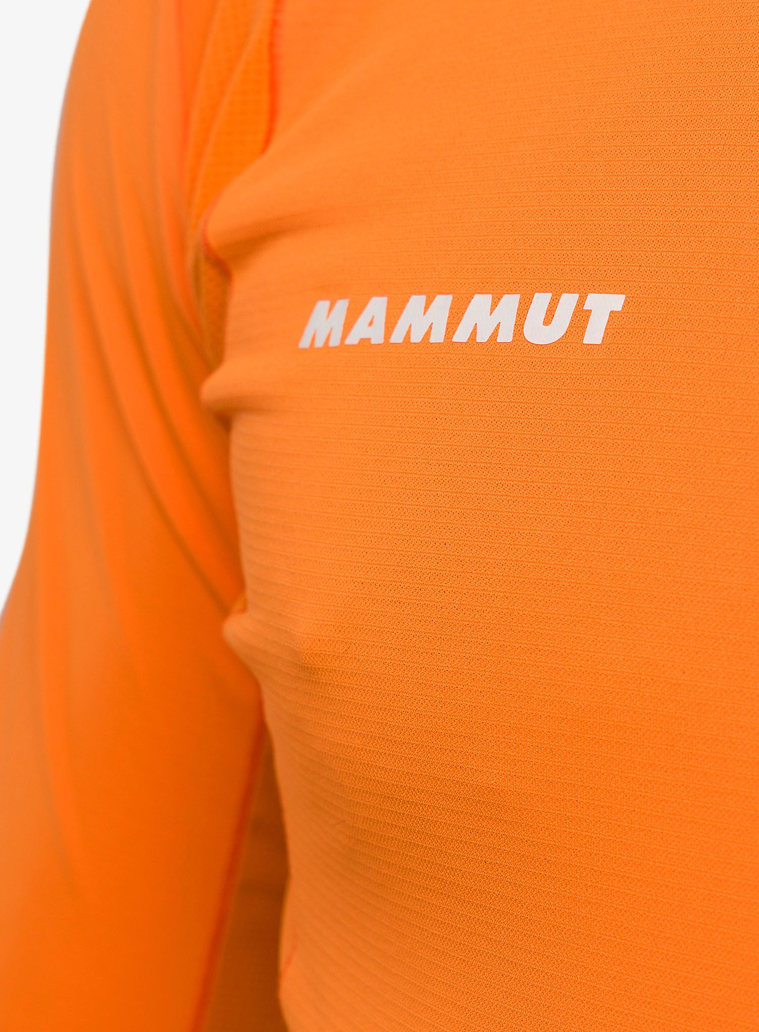 Термокофта Mammut Aenergy FL Half Zip Longsleeve - tangerine/dark tangerine