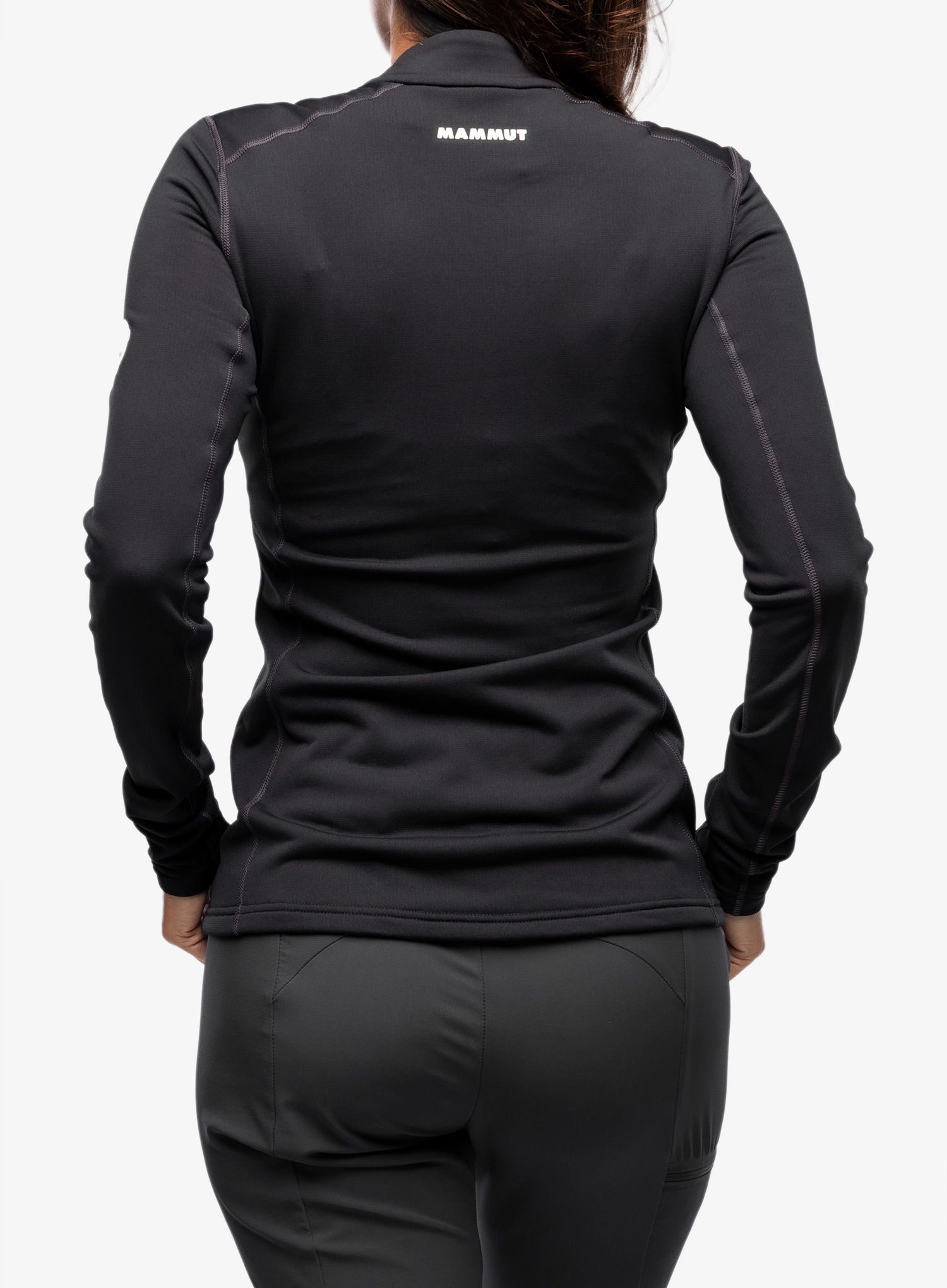 Кофта жіноча без каптура Mammut Aenergy ML Half Zip Pull - black