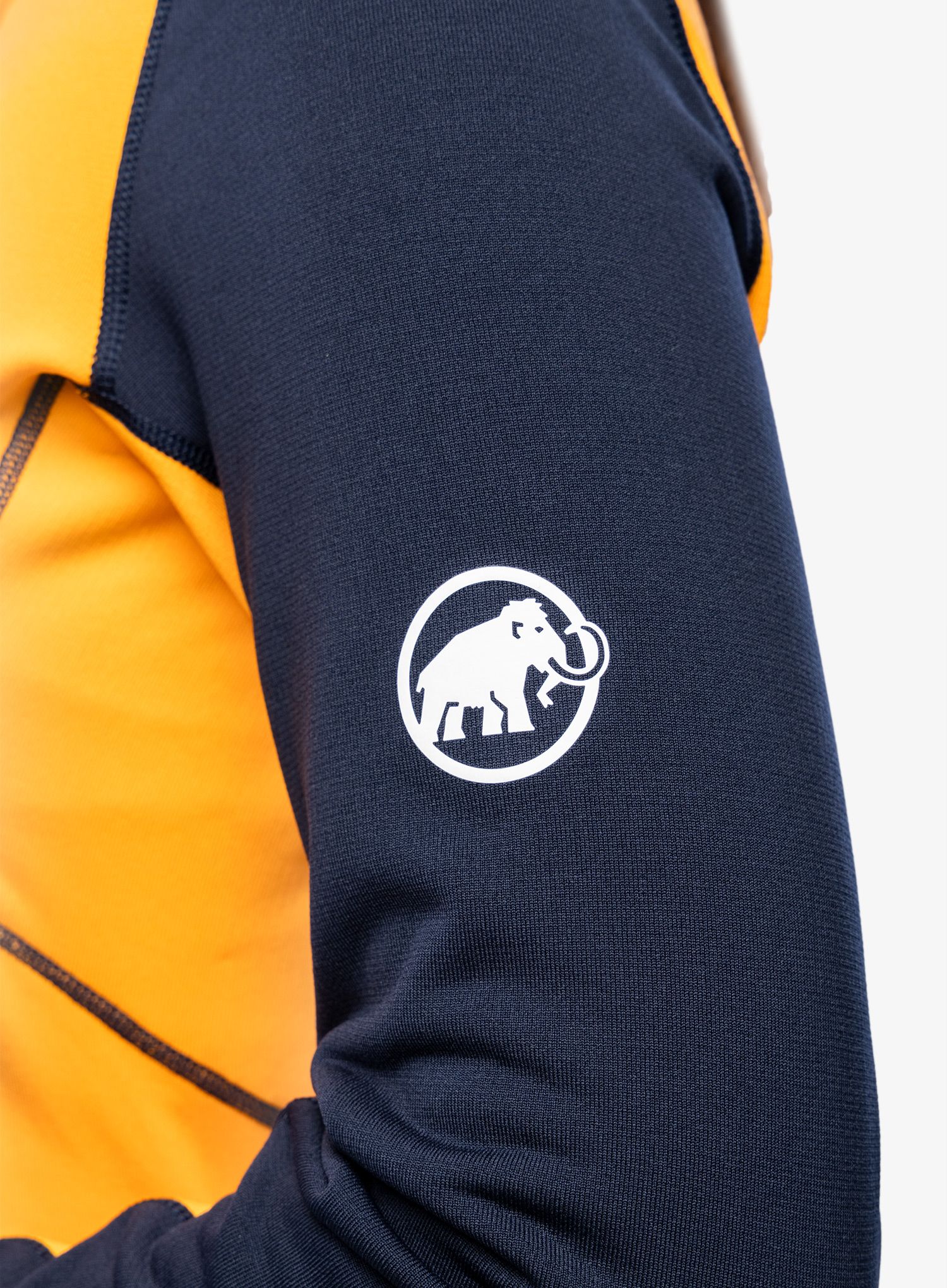 Кофта флісова жіноча Mammut Aenergy ML Half Zip Pull - tangerine/marine