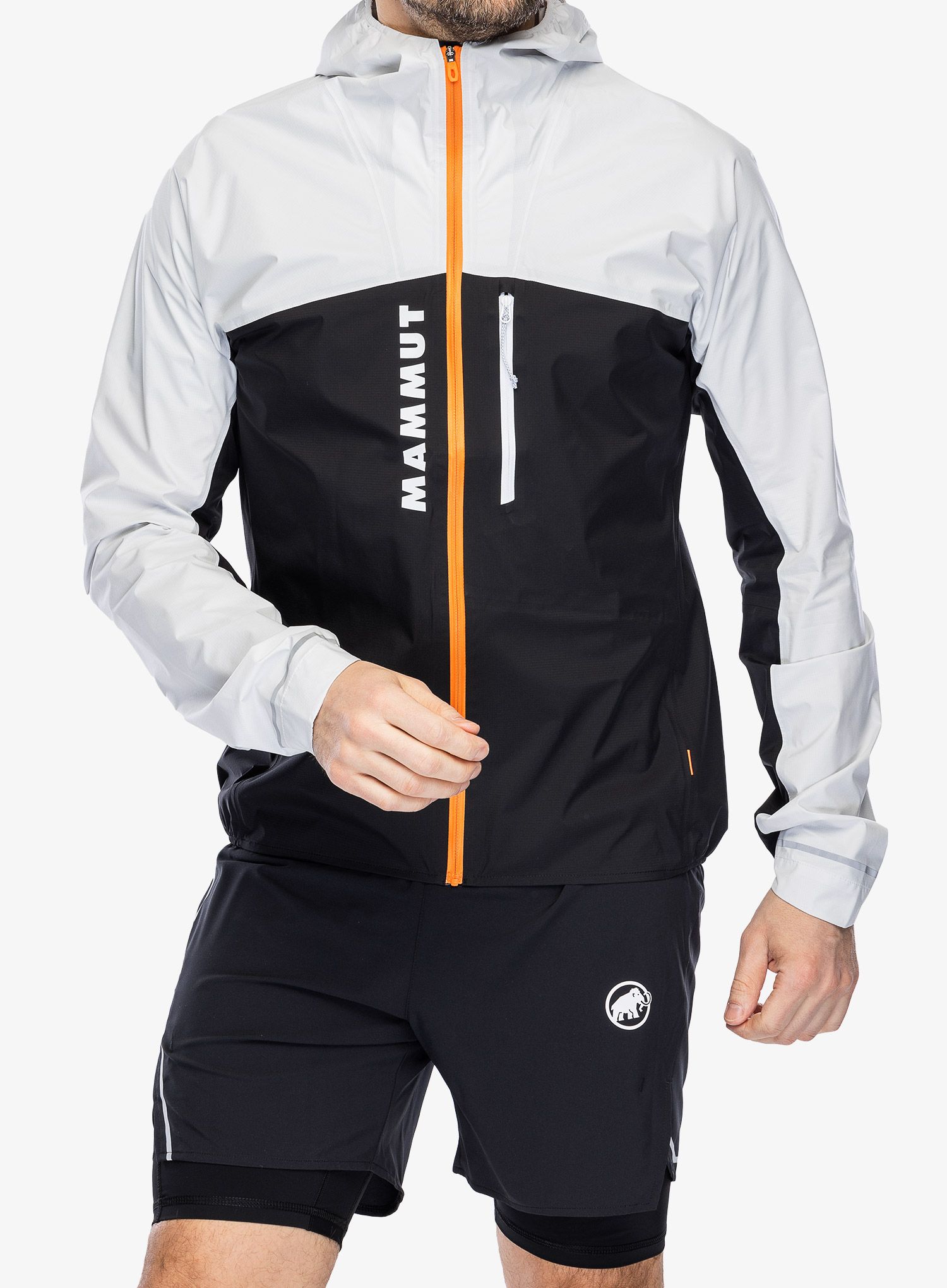 Куртка для бігу Mammut Aenergy TR HS Hooded Jacket - black/white