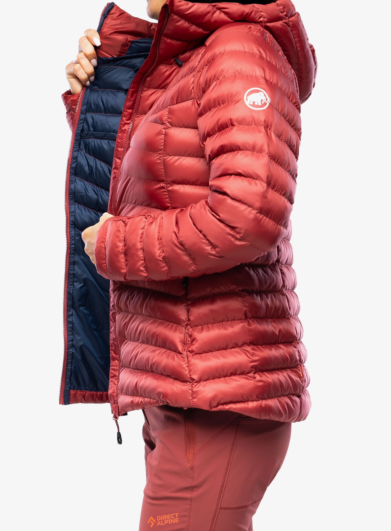 Куртка утеплена жіноча Mammut Albula IN Hooded Jacket - blood red