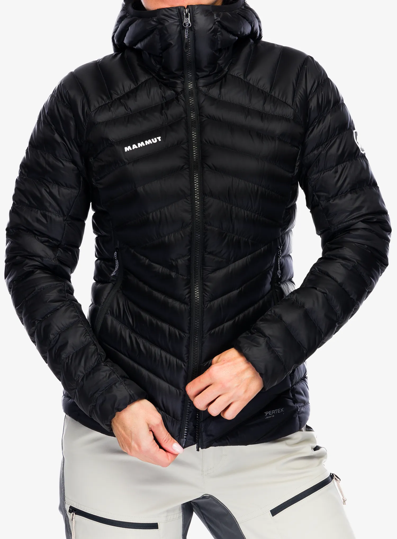 Пуховик жіноча Mammut Broad Peak IN Hooded Jacket - blk