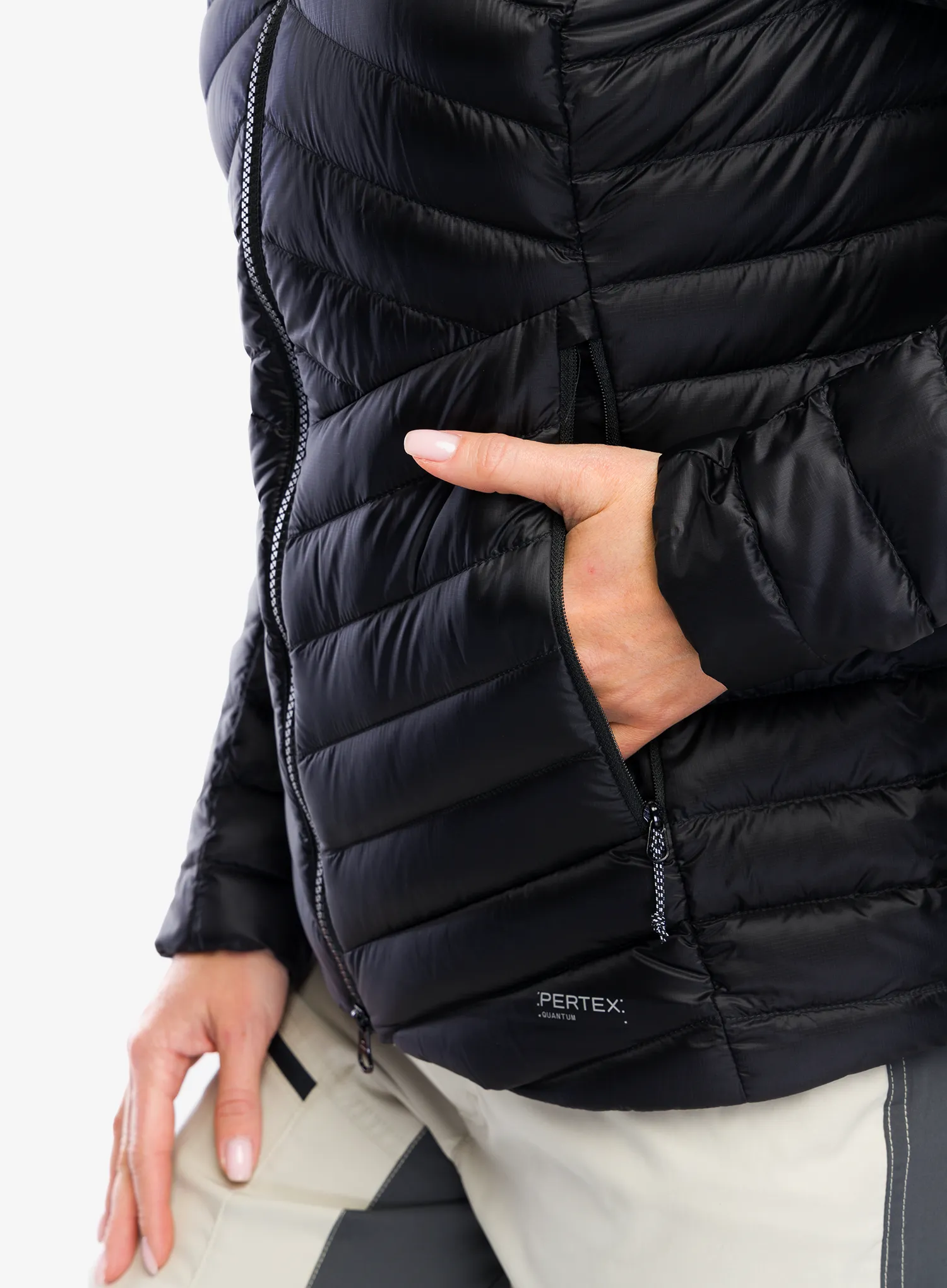 Пуховик жіноча Mammut Broad Peak IN Hooded Jacket - blk