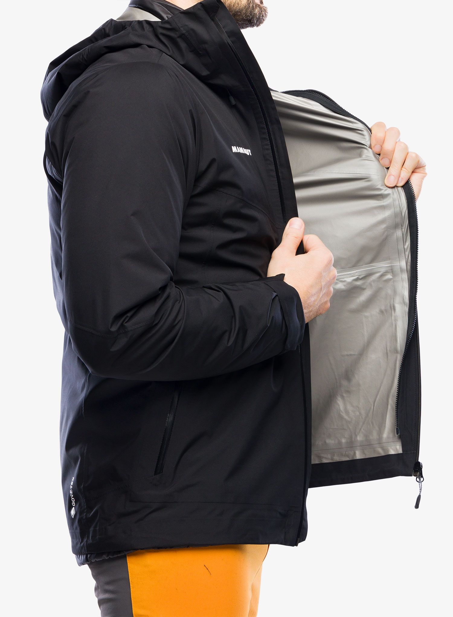 Куртка Mammut Convey 3 in 1 HS Hooded Jacket - black/black