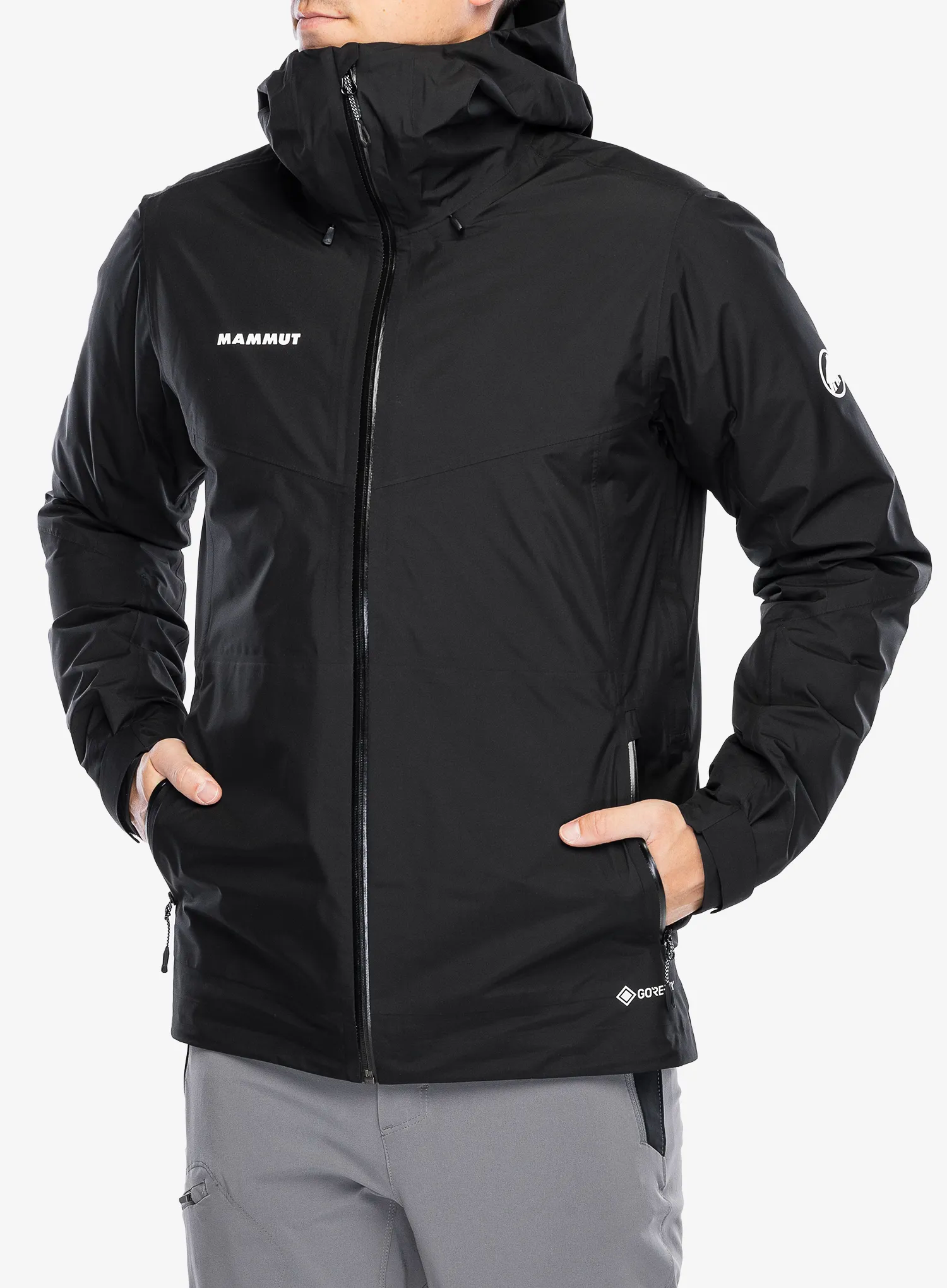 Куртка Mammut Convey 3in1 HS Hooded Jacket - black/black
