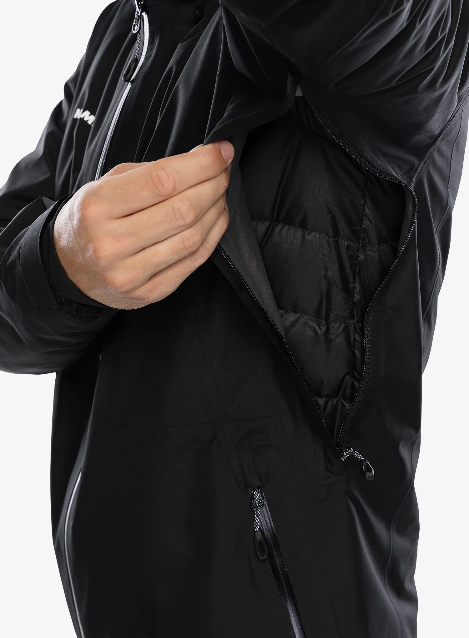 Куртка Mammut Convey 3in1 HS Hooded Jacket - black/black