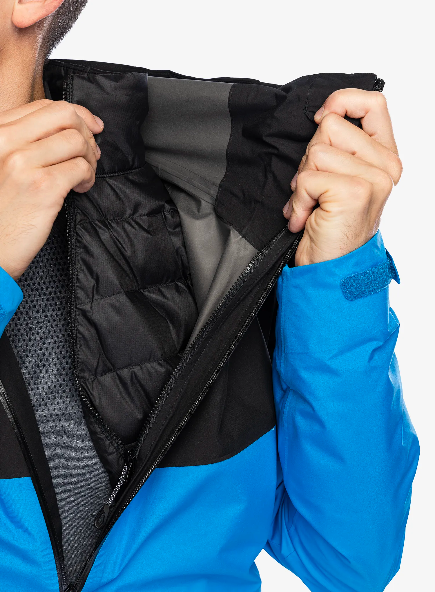 Куртка Mammut Convey 3in1 HS Hooded Jacket - glacier blue/black