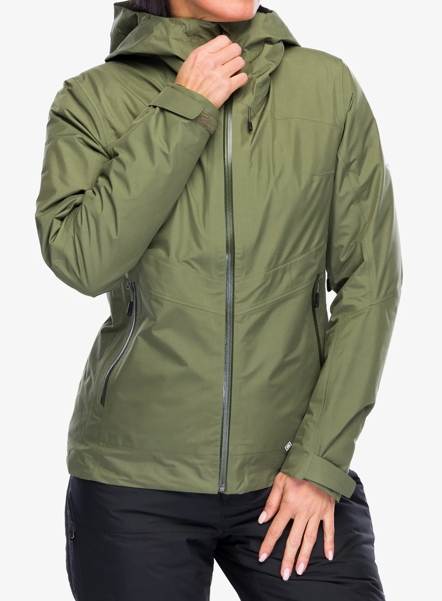 Куртка жіноча Mammut Convey 3in1 HS Hooded Jacket - marsh/dark marsh