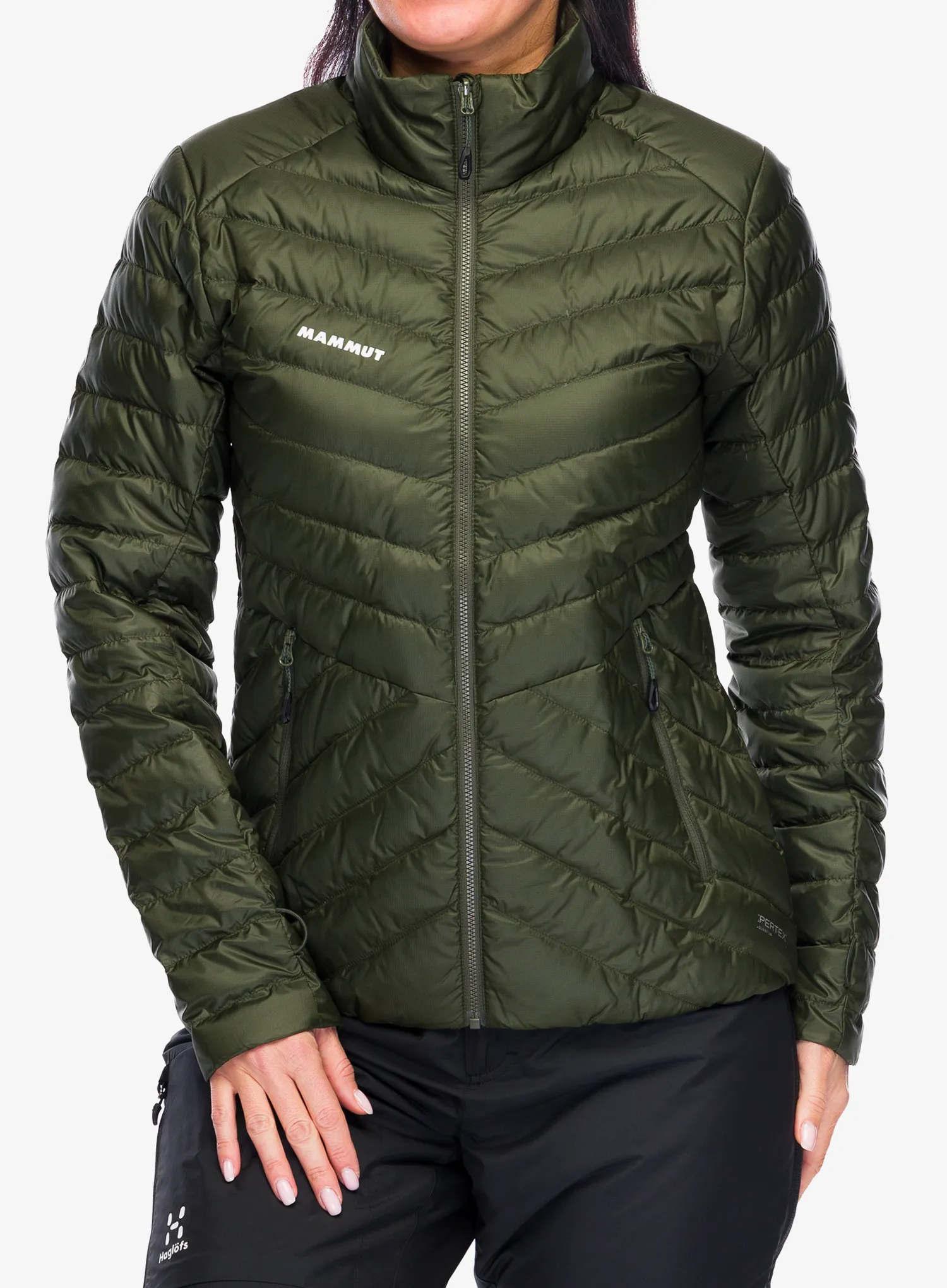 Куртка жіноча Mammut Convey 3in1 HS Hooded Jacket - marsh/dark marsh