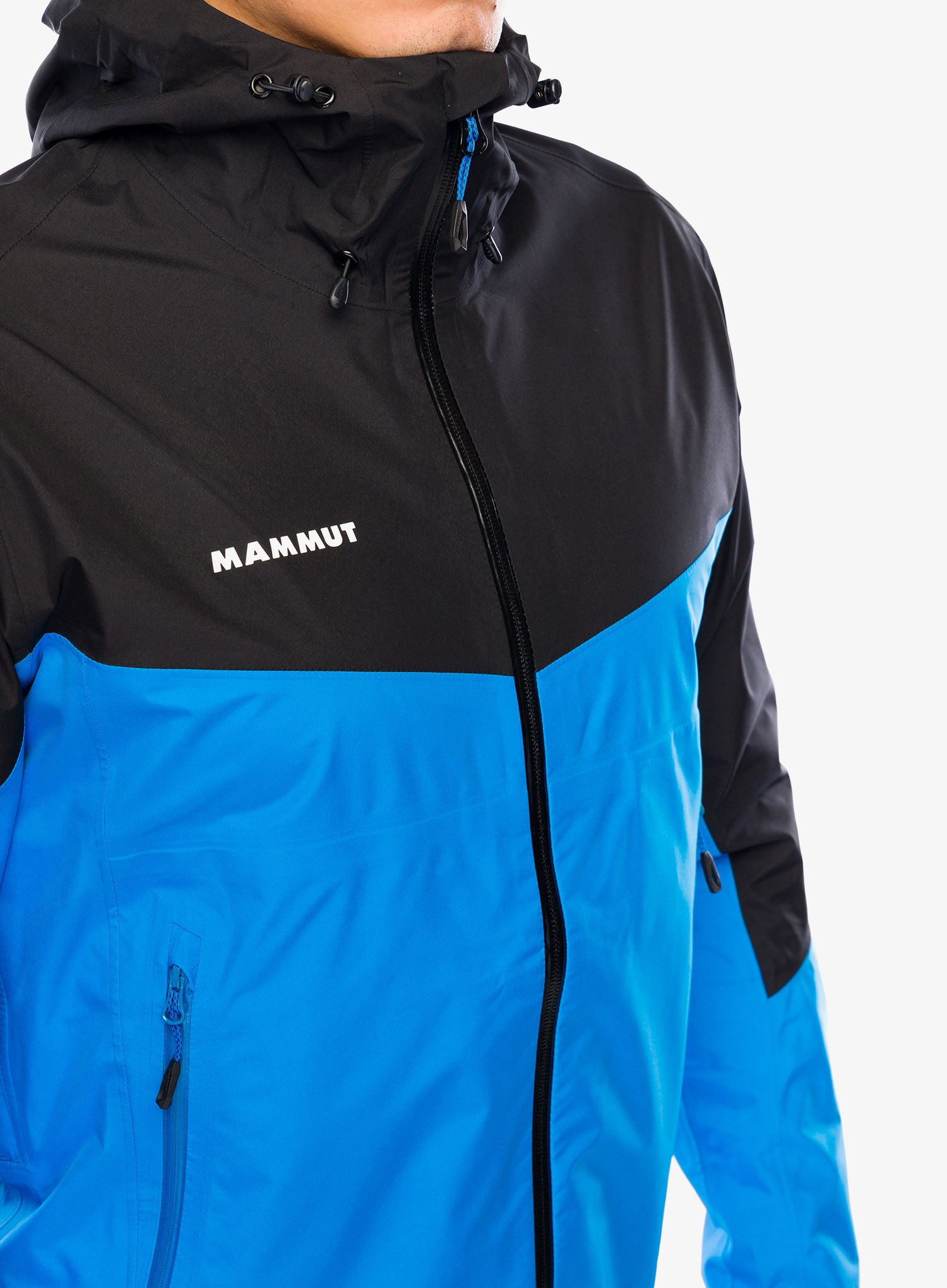 Куртка GORE-TEX Mammut Convey Tour HS Hooded Jacket - glacier blue/black