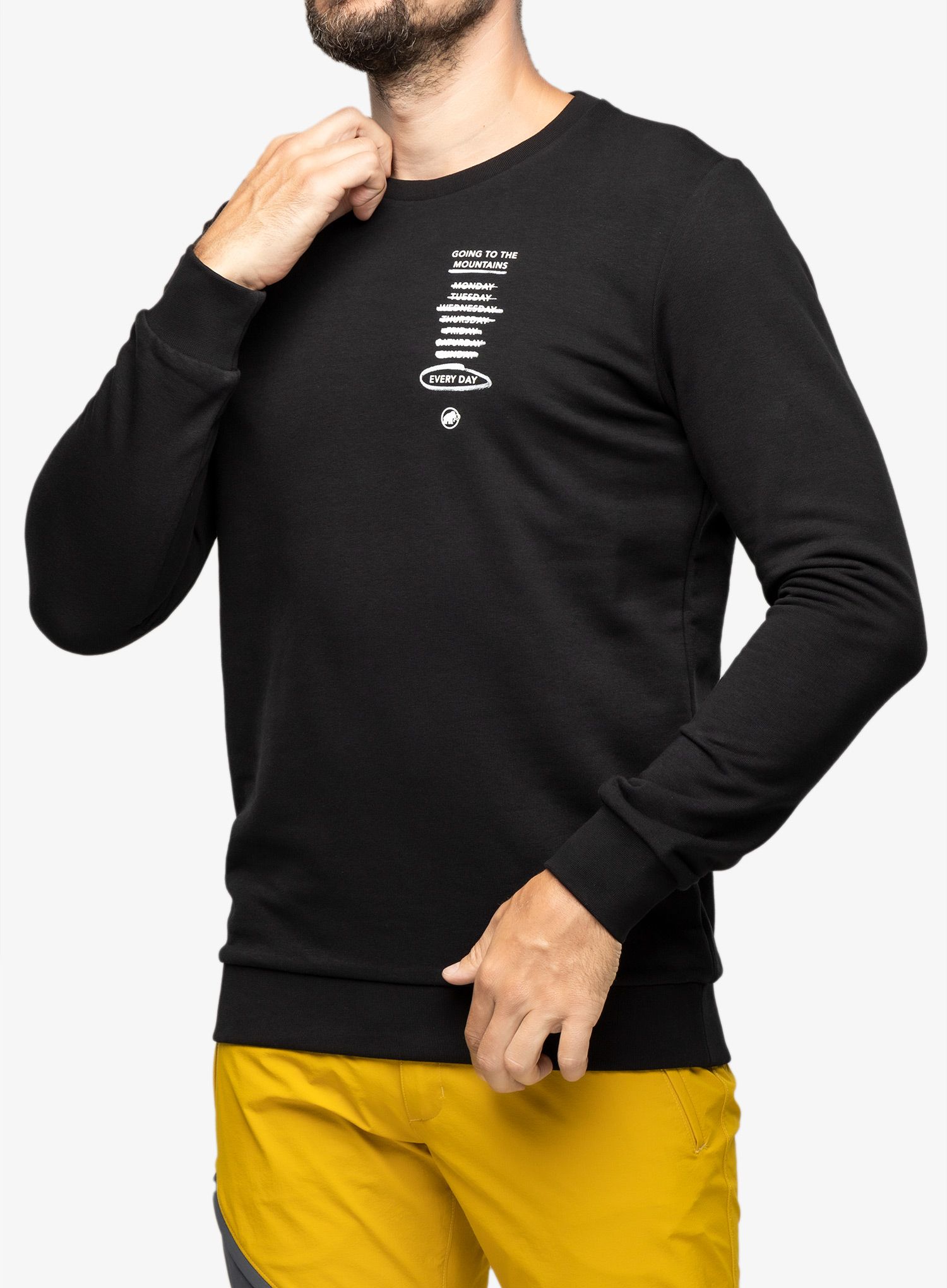 Кофта Mammut Core ML Crew Neck Every Day - black