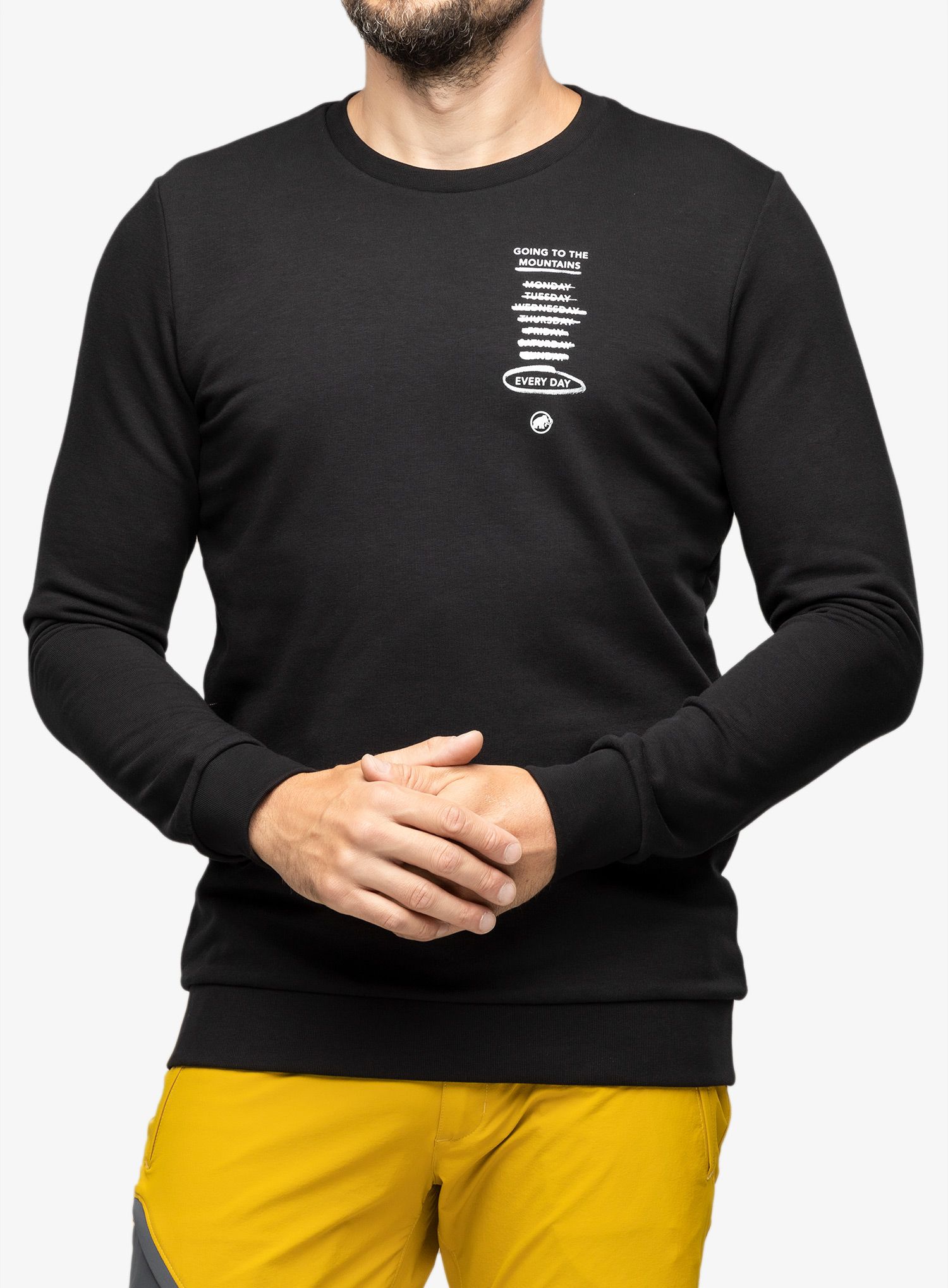 Кофта Mammut Core ML Crew Neck Every Day - black