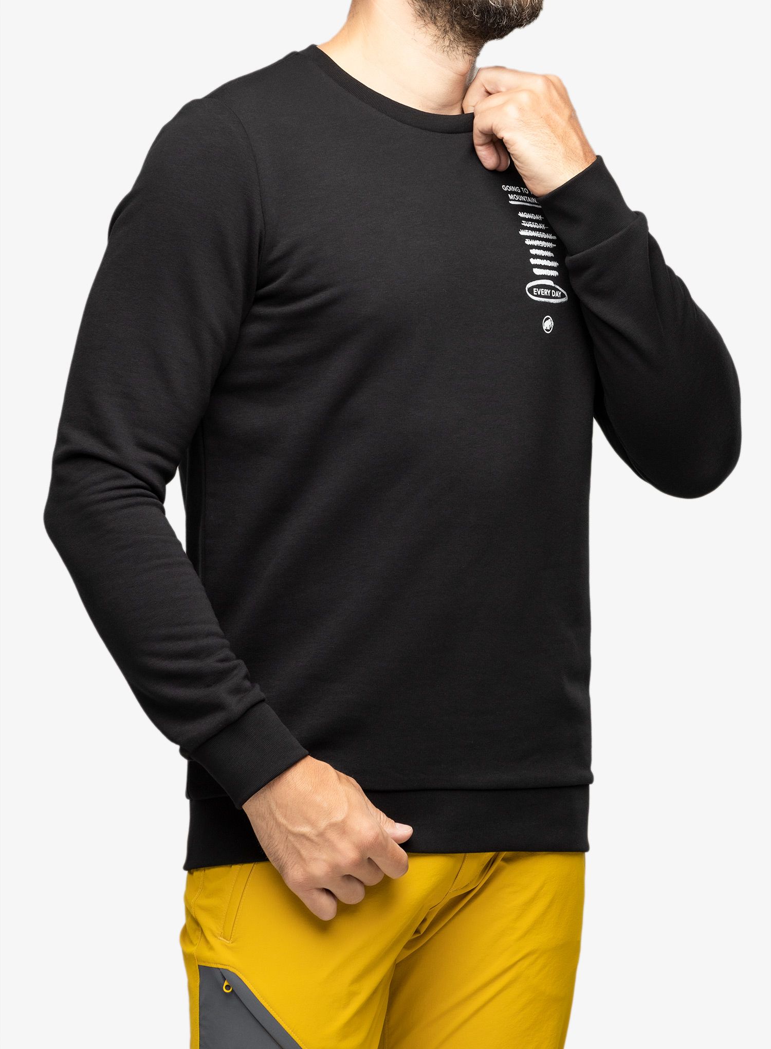 Кофта Mammut Core ML Crew Neck Every Day - black