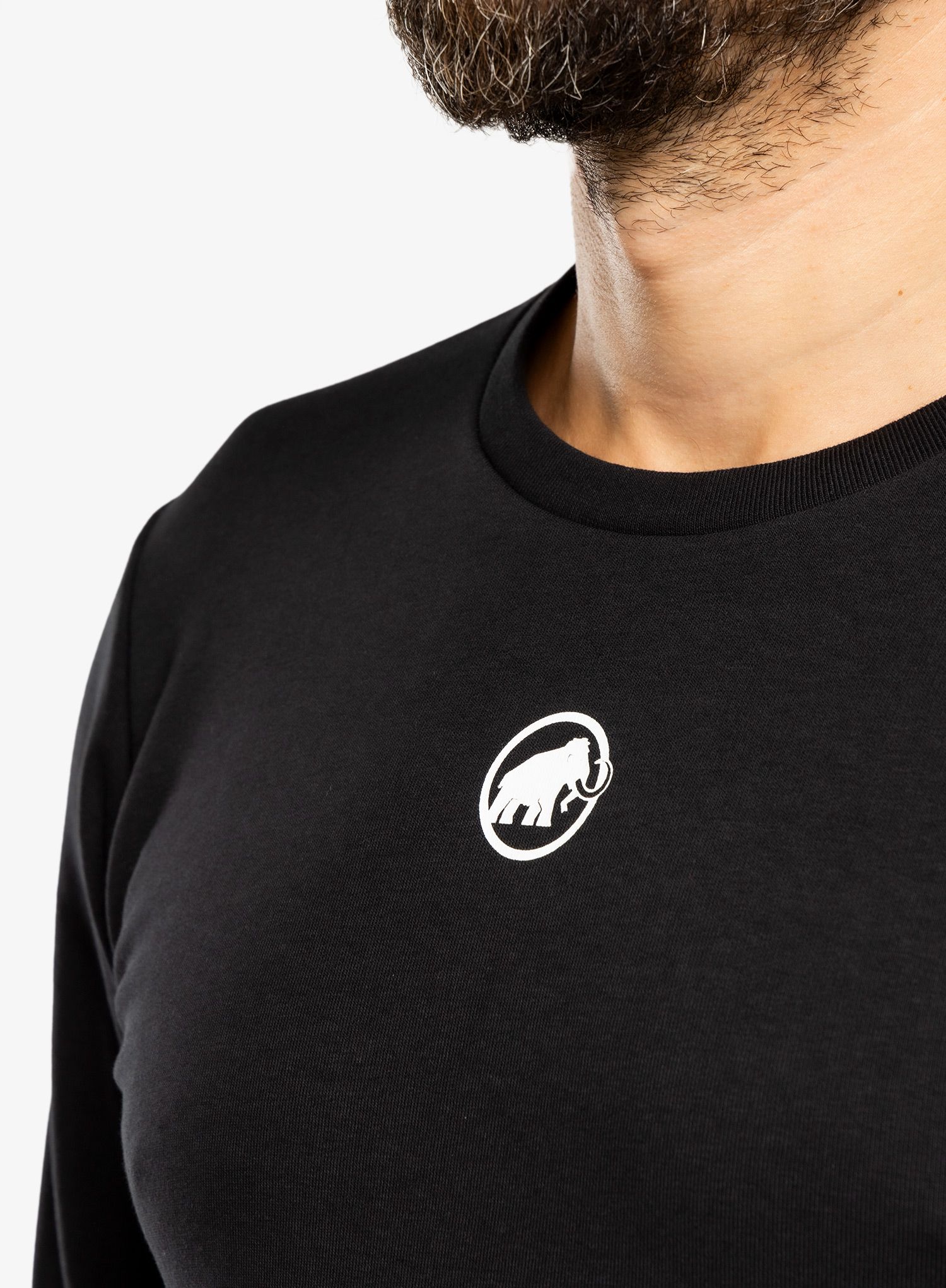 Кофта Mammut Core ML Crew Neck Original - black